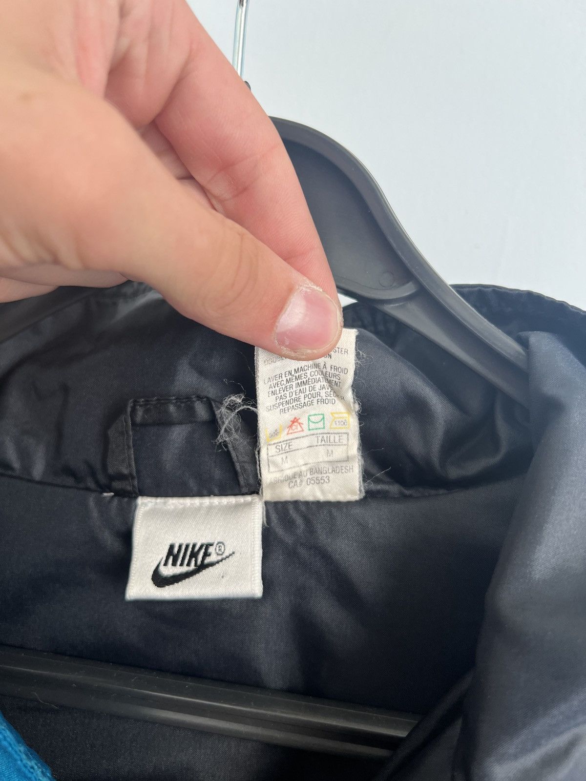 Nike Vintage Nike Track Jacket 90s Big Logo Swoosh Size US M / EU 48-50 / 2 - 8 Thumbnail