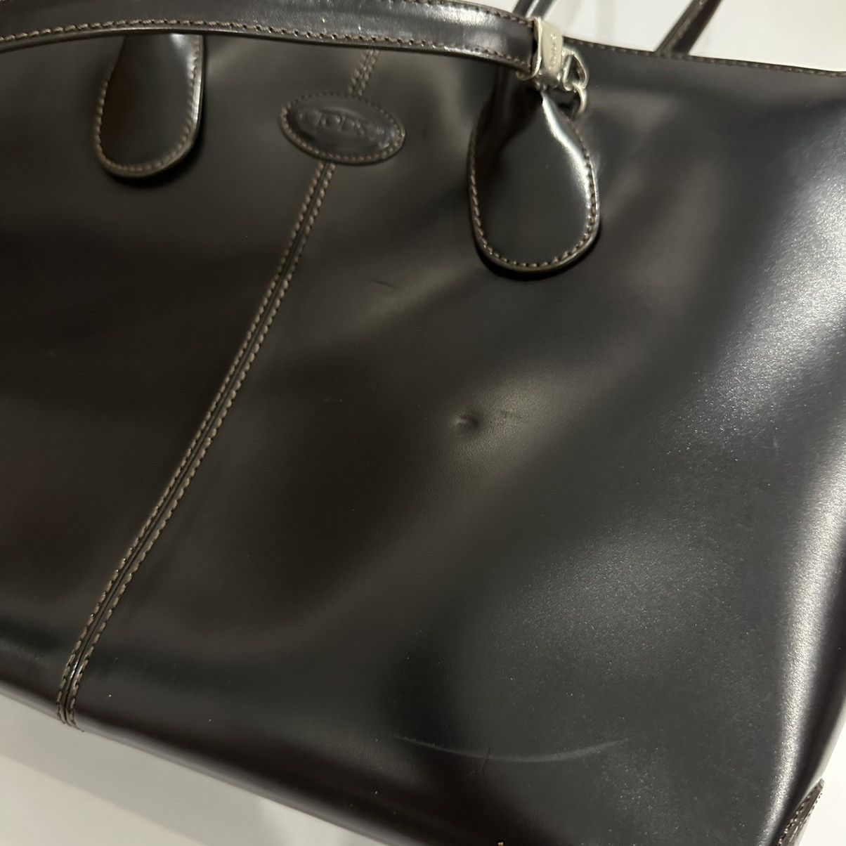Tod's Tod’s Women’s Leather Black Tote Bag Size ONE SIZE - 5 Thumbnail