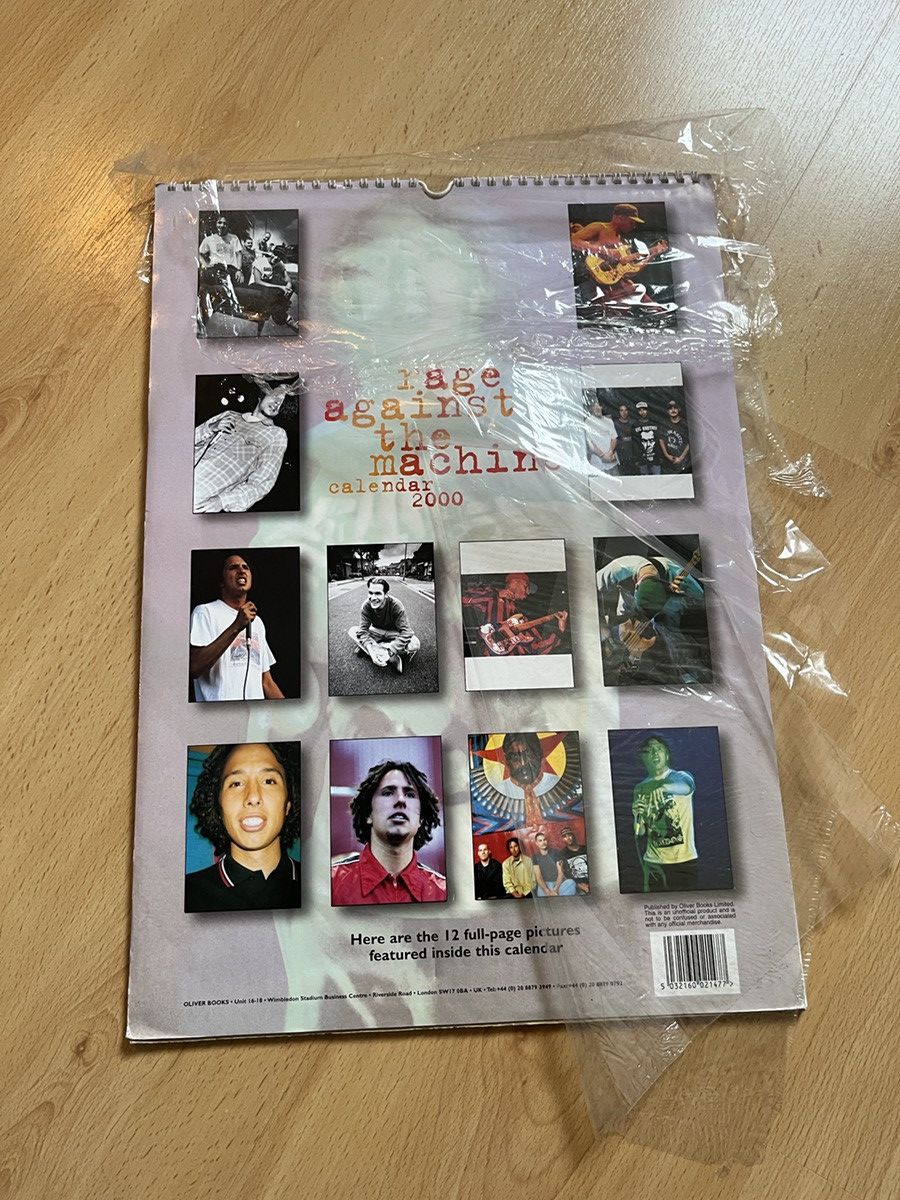 Band Tees × Vintage Rage Against the Machine vintage calendar (2000) Size ONE SIZE - 6 Thumbnail