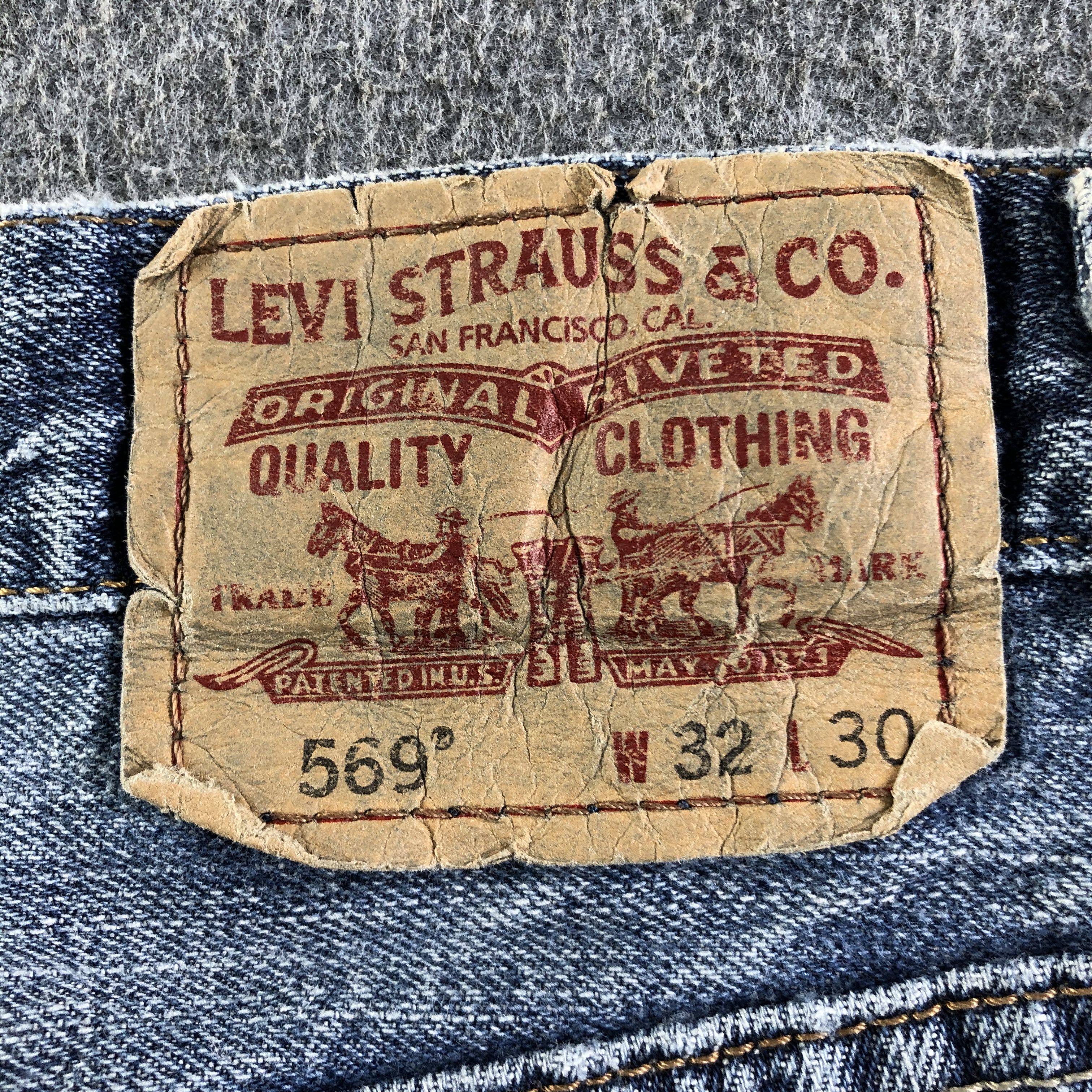 Levi's Vintage Levis 569 Jeans-J4316 Size US 33 - 5 Thumbnail