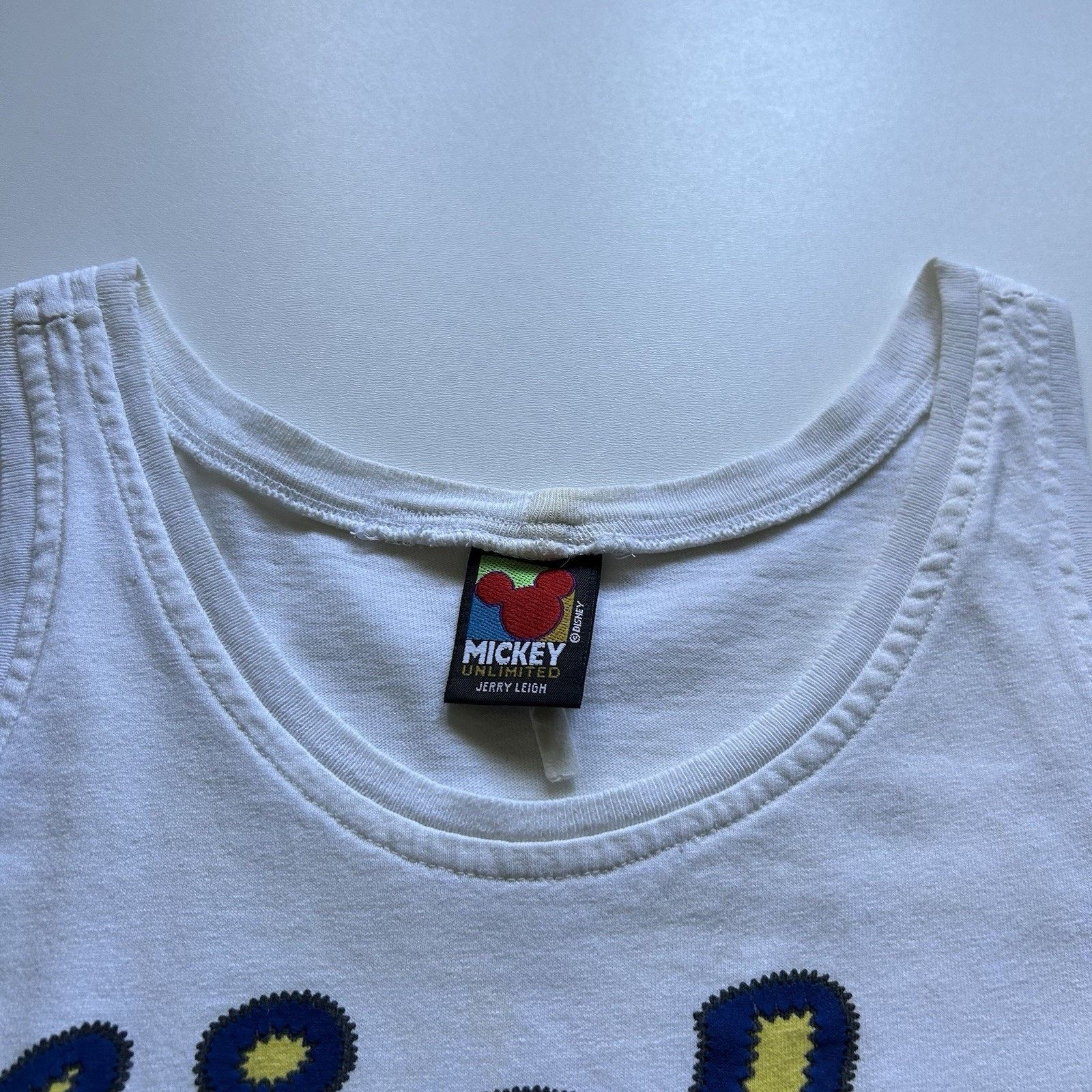 Disney Vintage 90s Disney Mickey Mouse Tank Top Shirt Small Hawaii Size US S / EU 44-46 / 1 - 3 Thumbnail