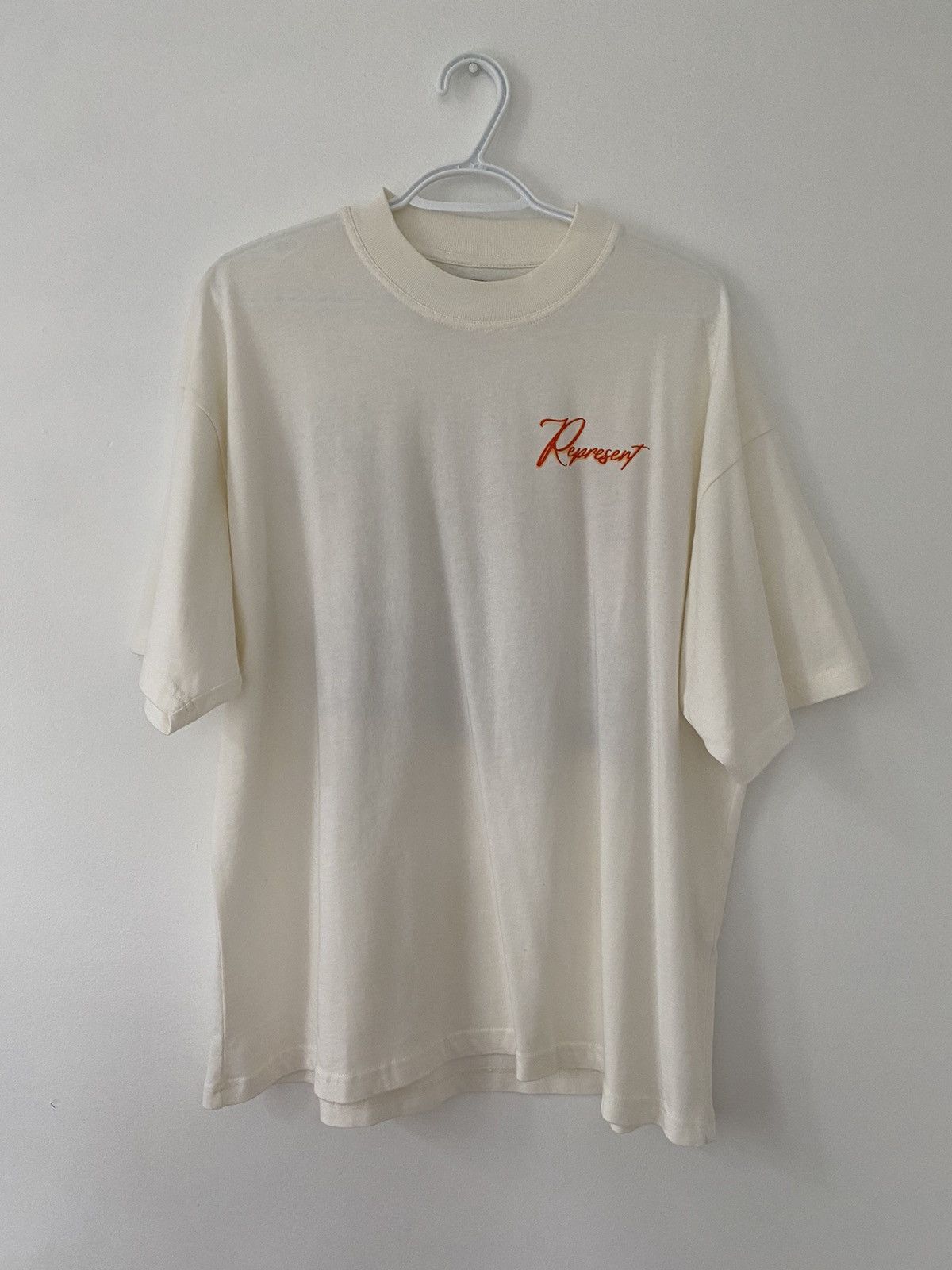 Represent Clo. Represent Clothing White Resort Tee Size US L / EU 52-54 / 3 - 1 Thumbnail