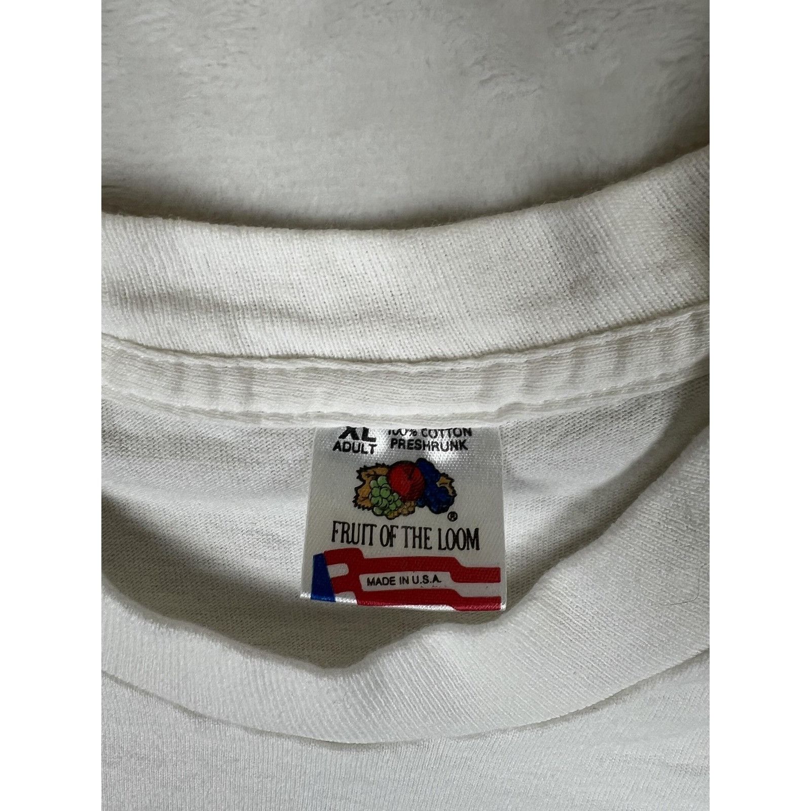 Fruit Of The Loom Vintage Global Caps Promo T-Shirt Size XL Denmark Tourist 90 Size US XL / EU 56 / 4 - 3 Thumbnail
