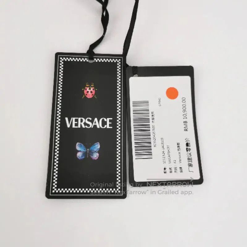 Versace Versace Pink Cotton Embroidered Logo Sweatshirt . Size M / US 6-8 / IT 42-44 - 3 Thumbnail