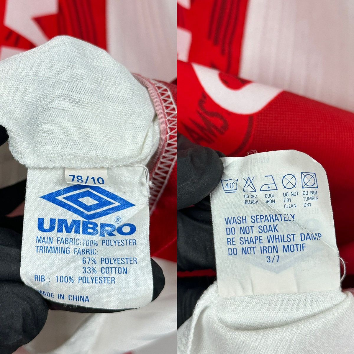 Umbro 1997 Umbro Ajax Amsterdam Litmanen #10 Vintage Soccer Jersey Size US XXL / EU 58 / 5 - 20 Thumbnail