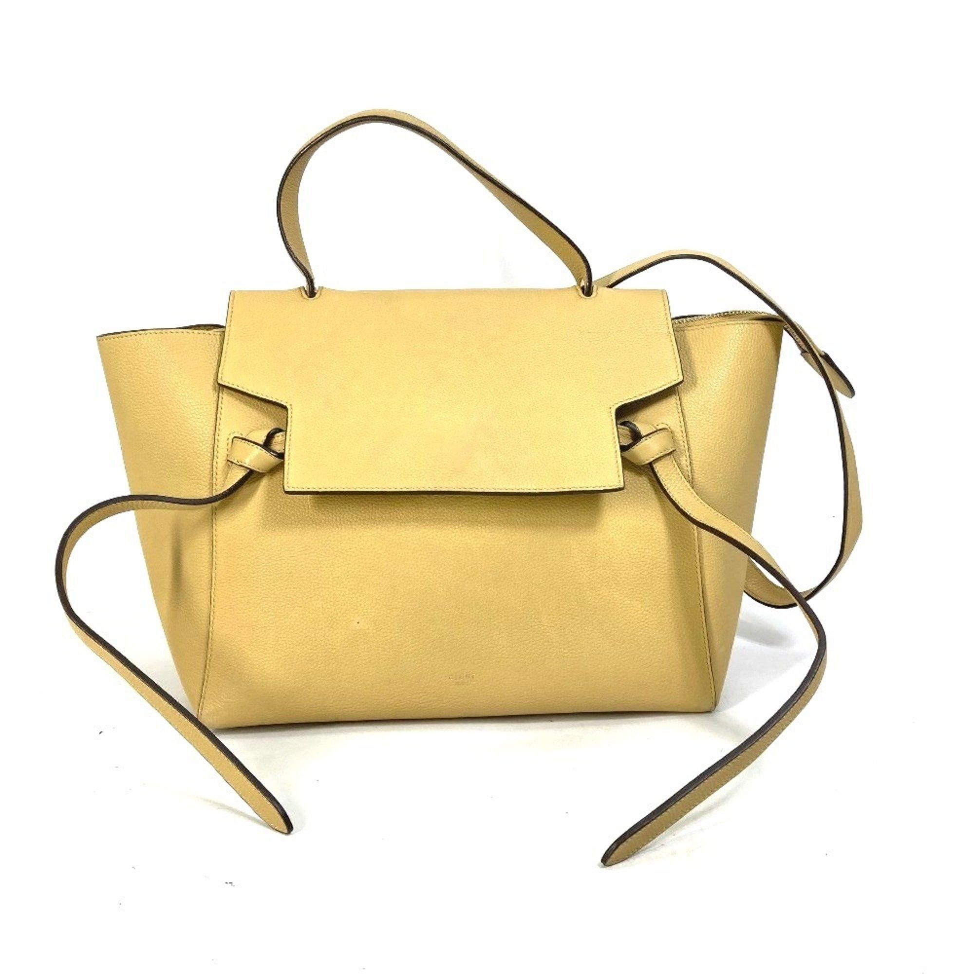 CELINE Belt bag Shoulder Leather Women