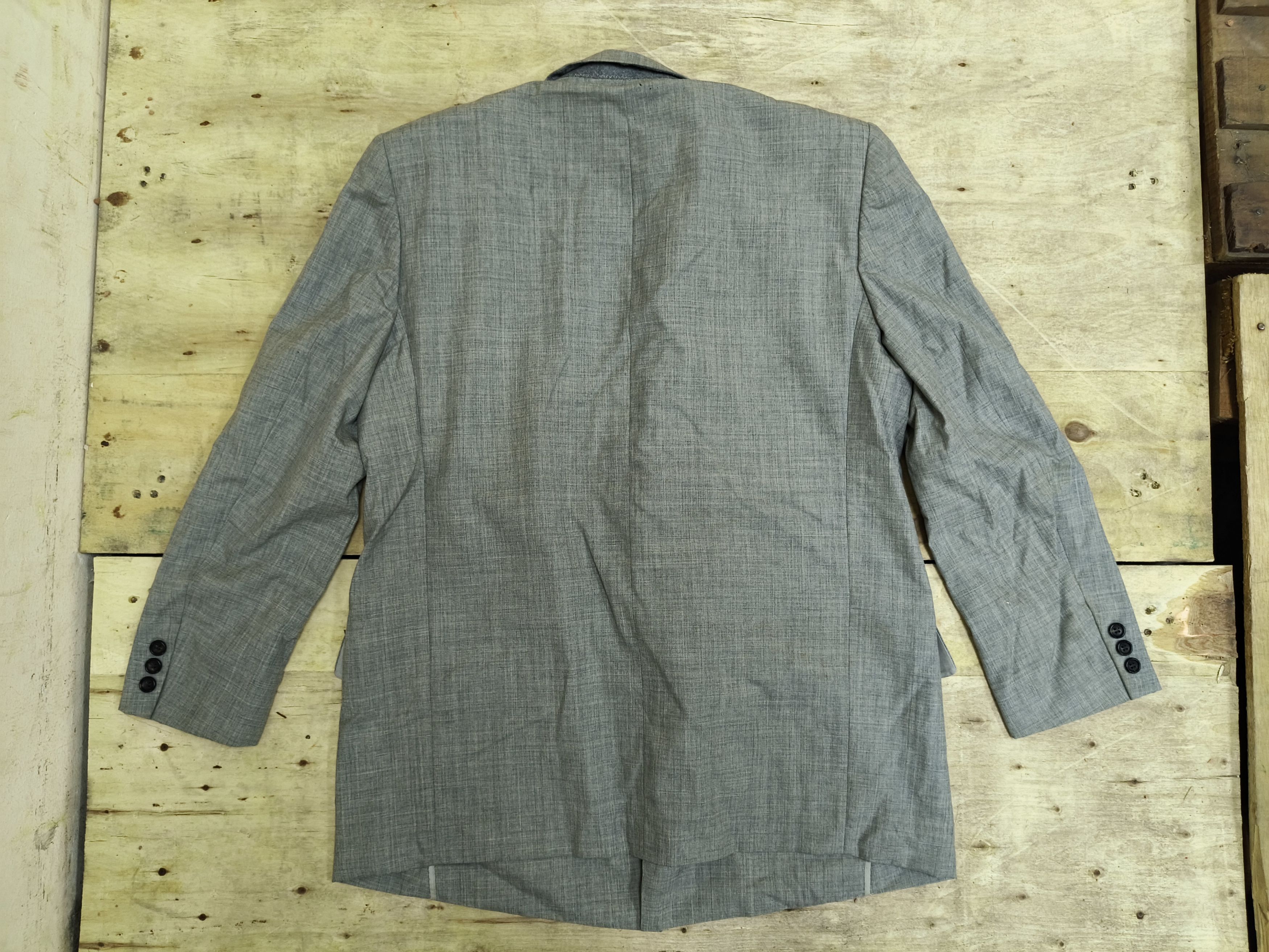 Comme des Garcons Homme Vtg 🔥 CDG Homme AD1988 Pure Wool Jacket Size 44L - 16 Thumbnail