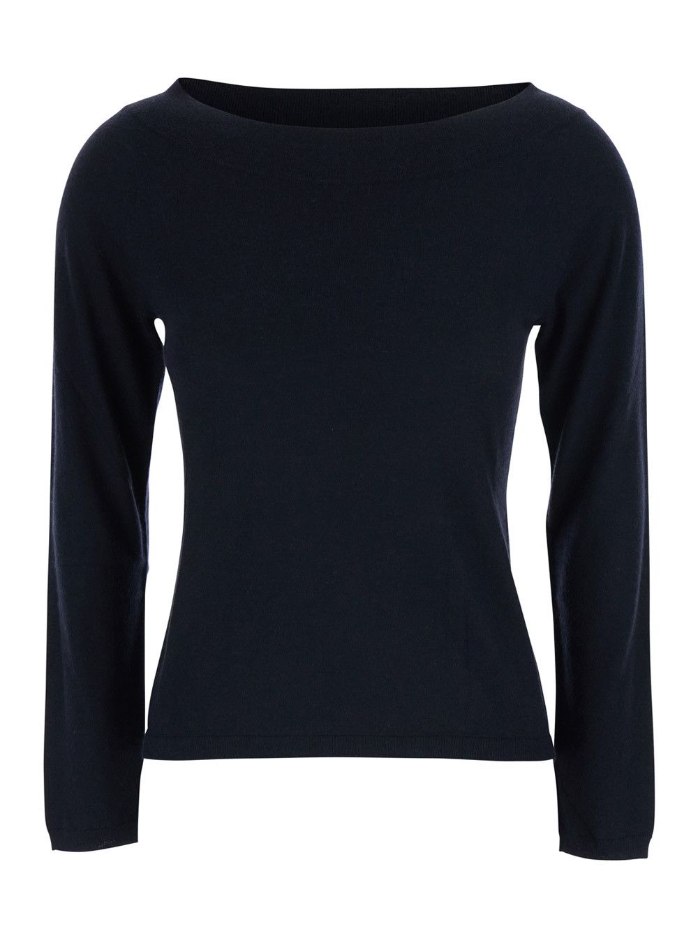 Max Mara 'Faretra' Blue Sweater with Boat Neck in Cashmere Woman Size S / US 4 / IT 40 - 1 Thumbnail