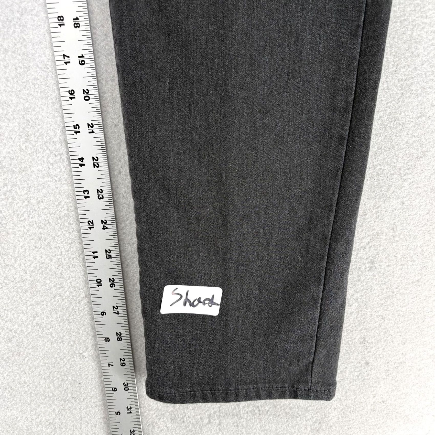Banana Republic Banana Republic Travel Jeans Mens 34x30 Slim Straight Charcoal Wash Gray Denim Size US 34 / EU 50 - 7 Thumbnail