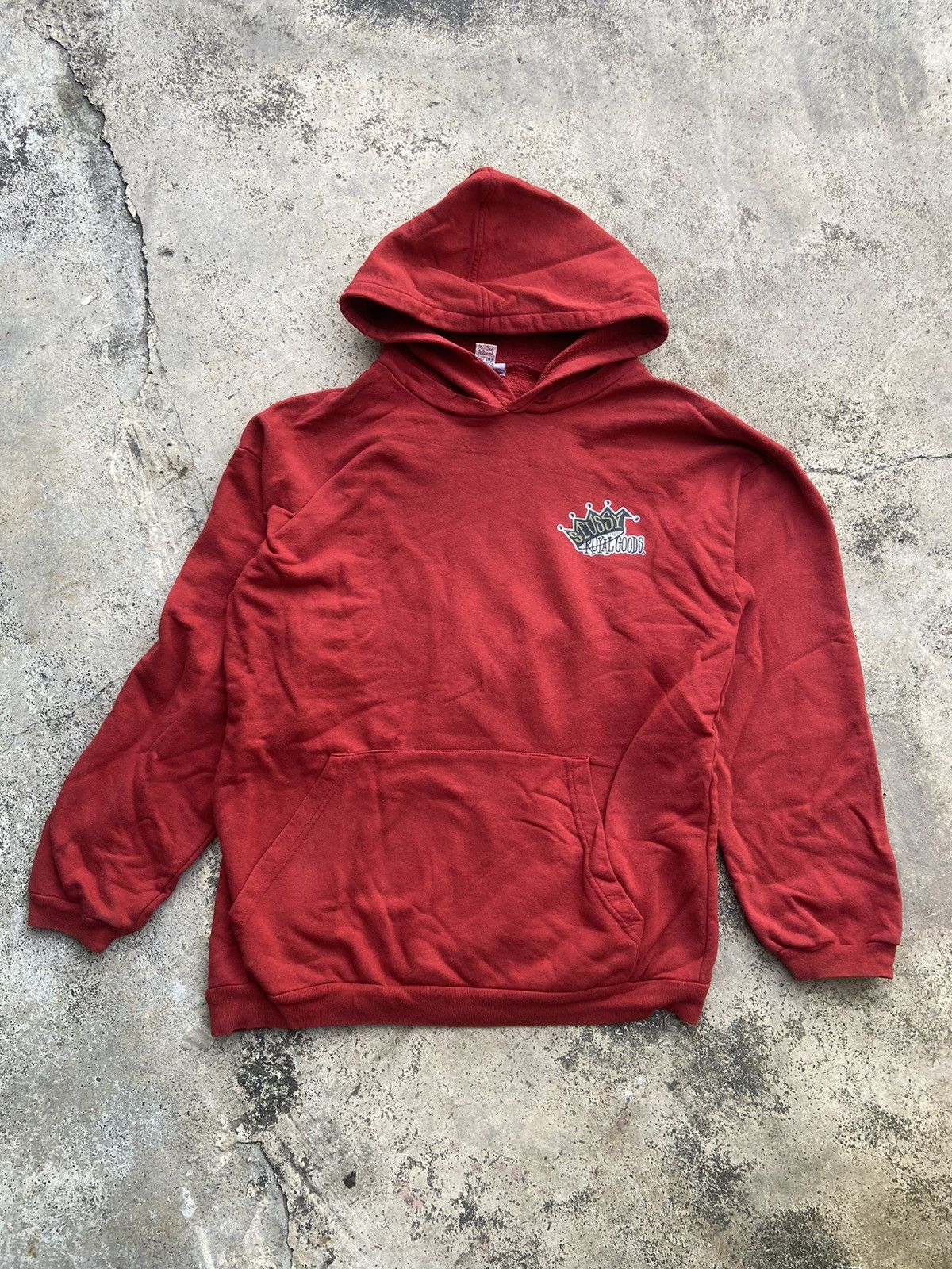 Stussy Vintage Arcive 90’s Stussy ‘Royal Goods’ Crown Hoodie Size US L / EU 52-54 / 3 - 1 Thumbnail