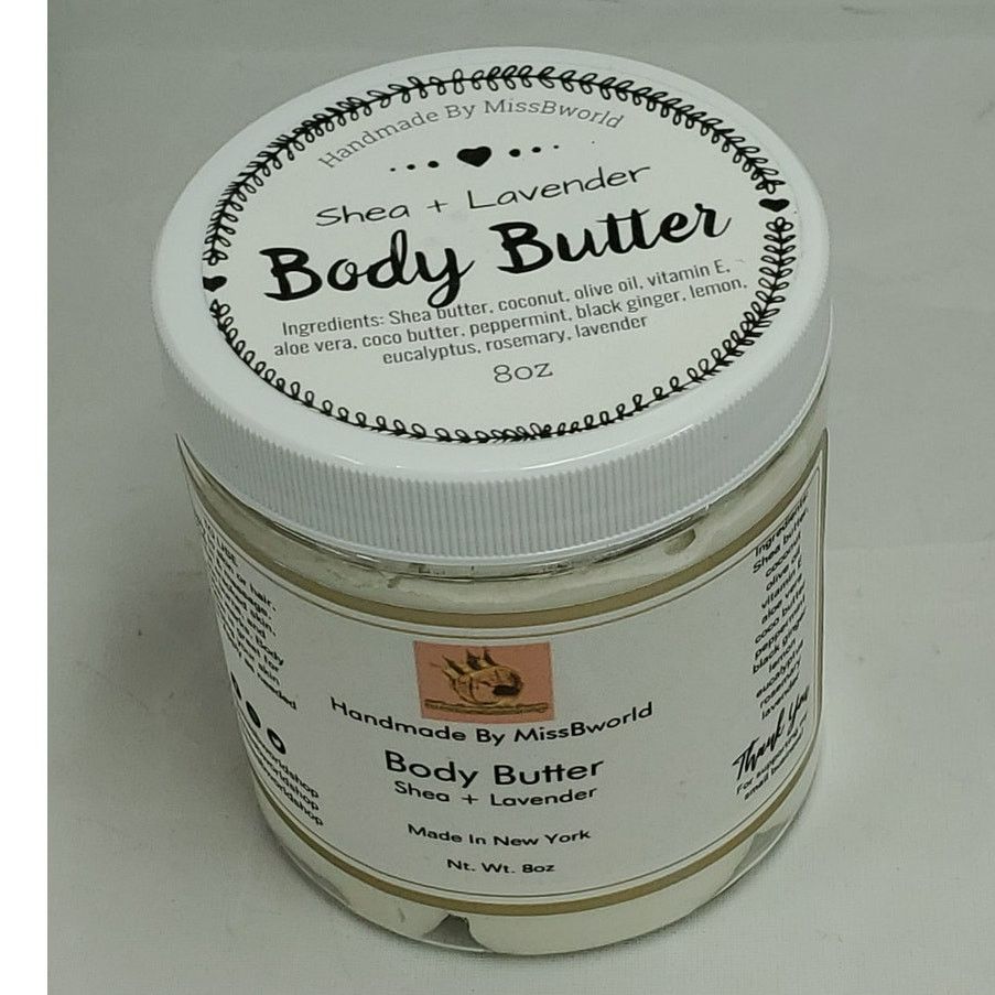Other Shea Lavender Body Butter Handmade Natural Moisturizer 8 oz Size ONE SIZE - 3 Thumbnail