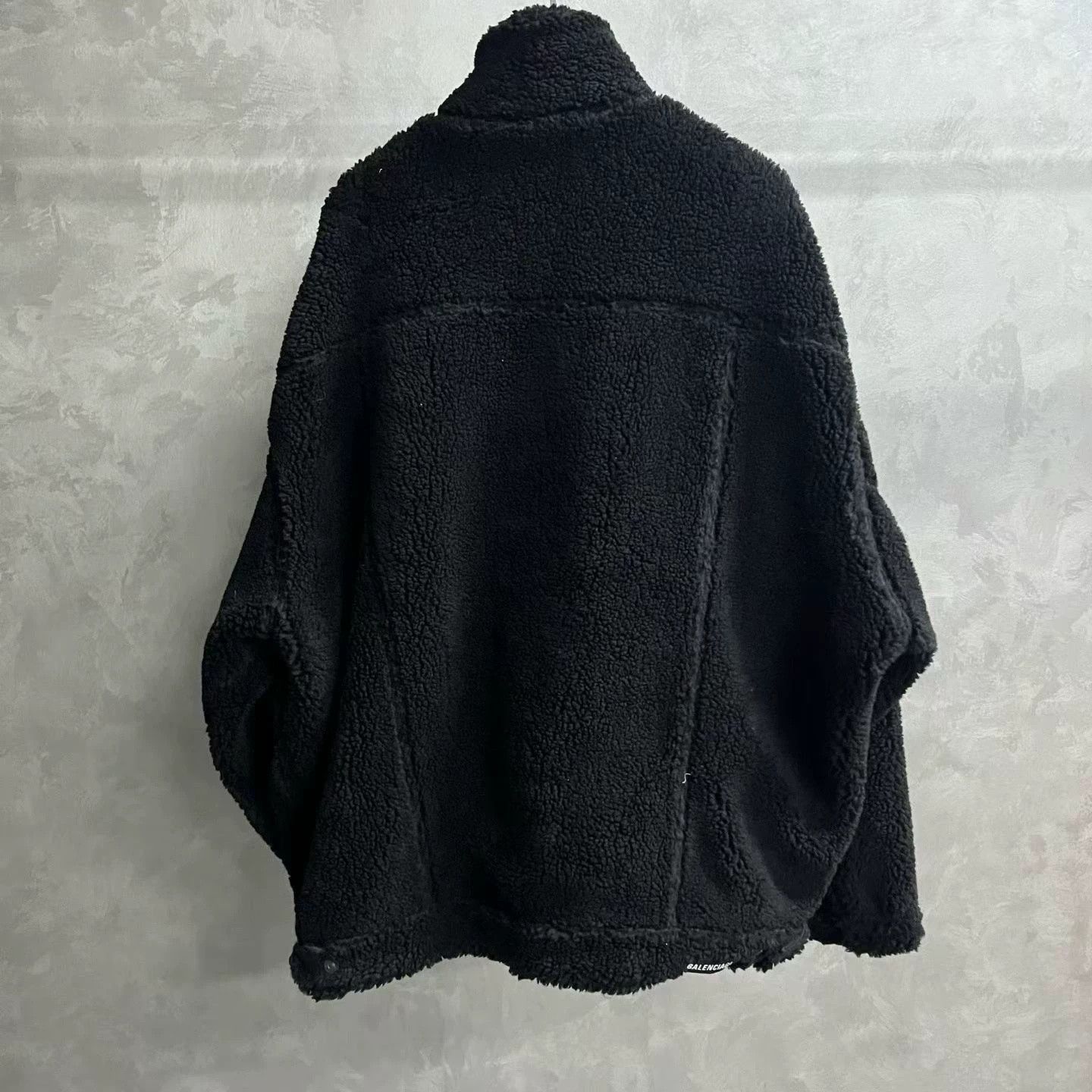 Balenciaga Balenciaga Black Lapel Single-Breasted Jacket Size US XL / EU 56 / 4 - 6 Thumbnail