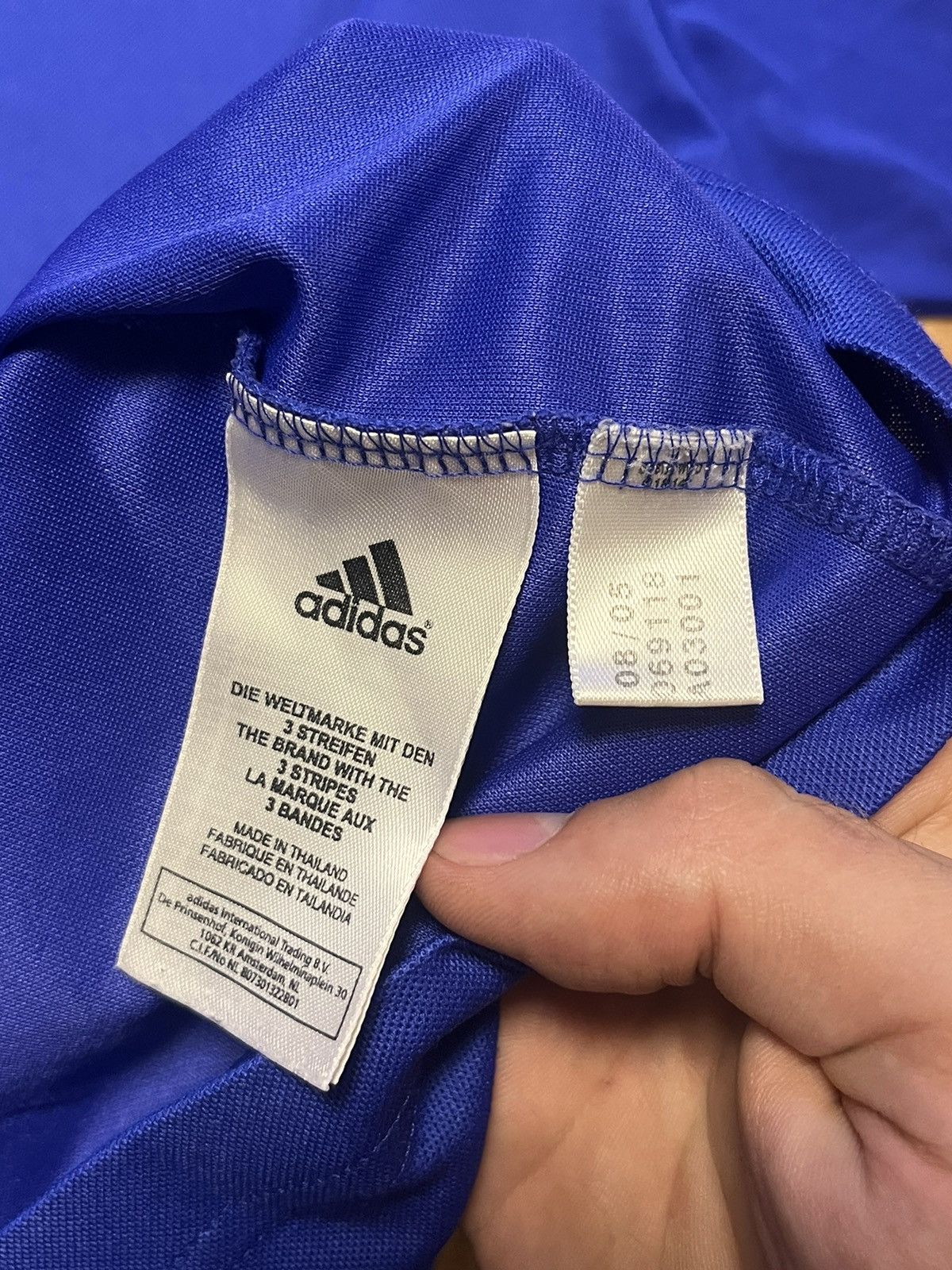 Adidas × Vintage 2005-06 France Adidas Home Training Jersey Size US XL / EU 56 / 4 - 4 Thumbnail