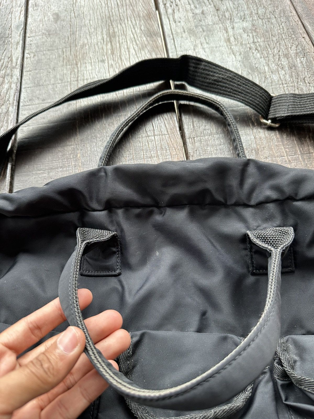 Issey Miyake × Tsumori Chisato Tsumori chisato issey miyake black travel bag Size ONE SIZE - 10 Thumbnail