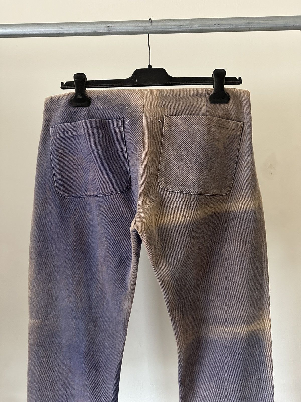 Maison Margiela SS2014 Maison Margiela Blue Sun Faded Pant Size US 32 / EU 48 - 9 Thumbnail