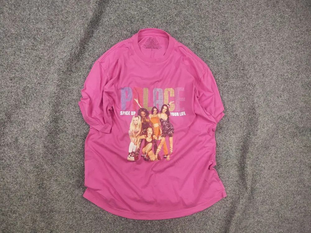 Palace Rare Palace Spice Girls Logo Pink T-Shirt Vintage Tee Size US L / EU 52-54 / 3 - 1 Thumbnail