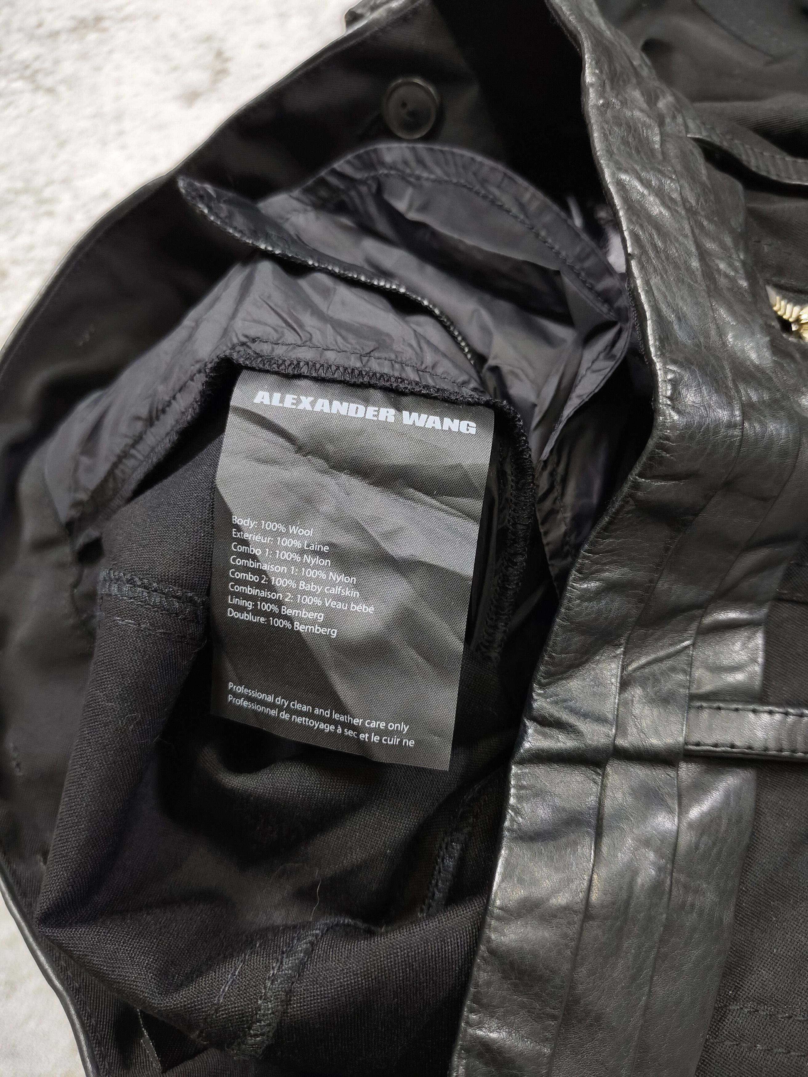 Alexander Wang Alexander Wang-Techwear Gothic Minimalist Zipper Panel Pants Size US 30 / EU 46 - 10 Thumbnail