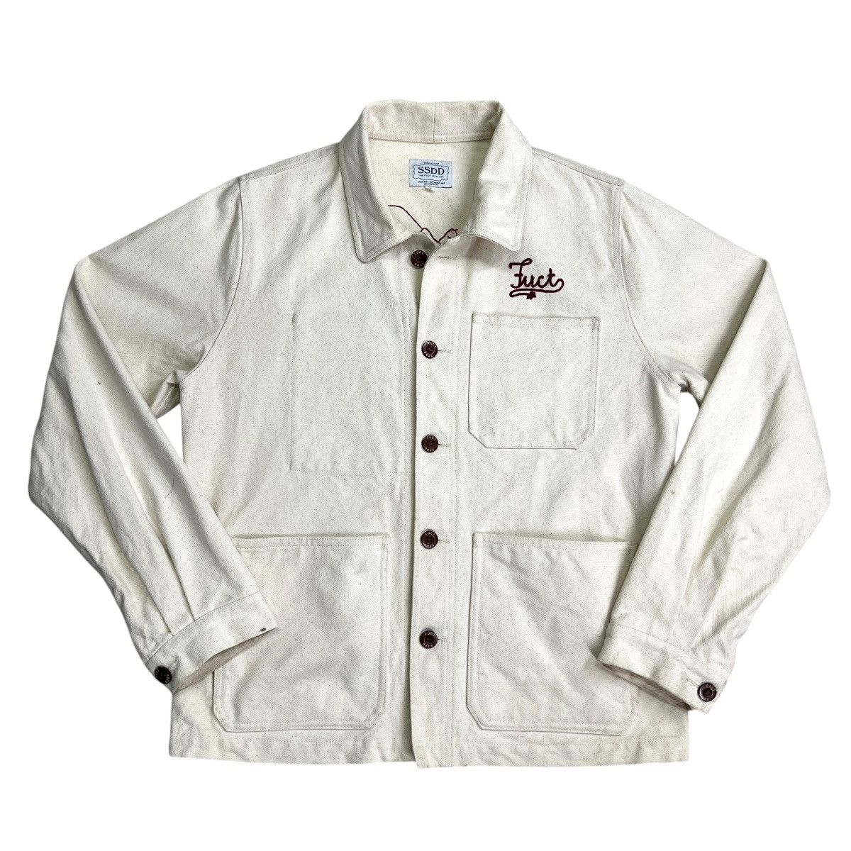 FUCT 🔥 SSDD THE FUCT MFG. FUEL HYDRATOR EMBROIDERY WORK JACKET Size US S / EU 44-46 / 1 - 2 Thumbnail