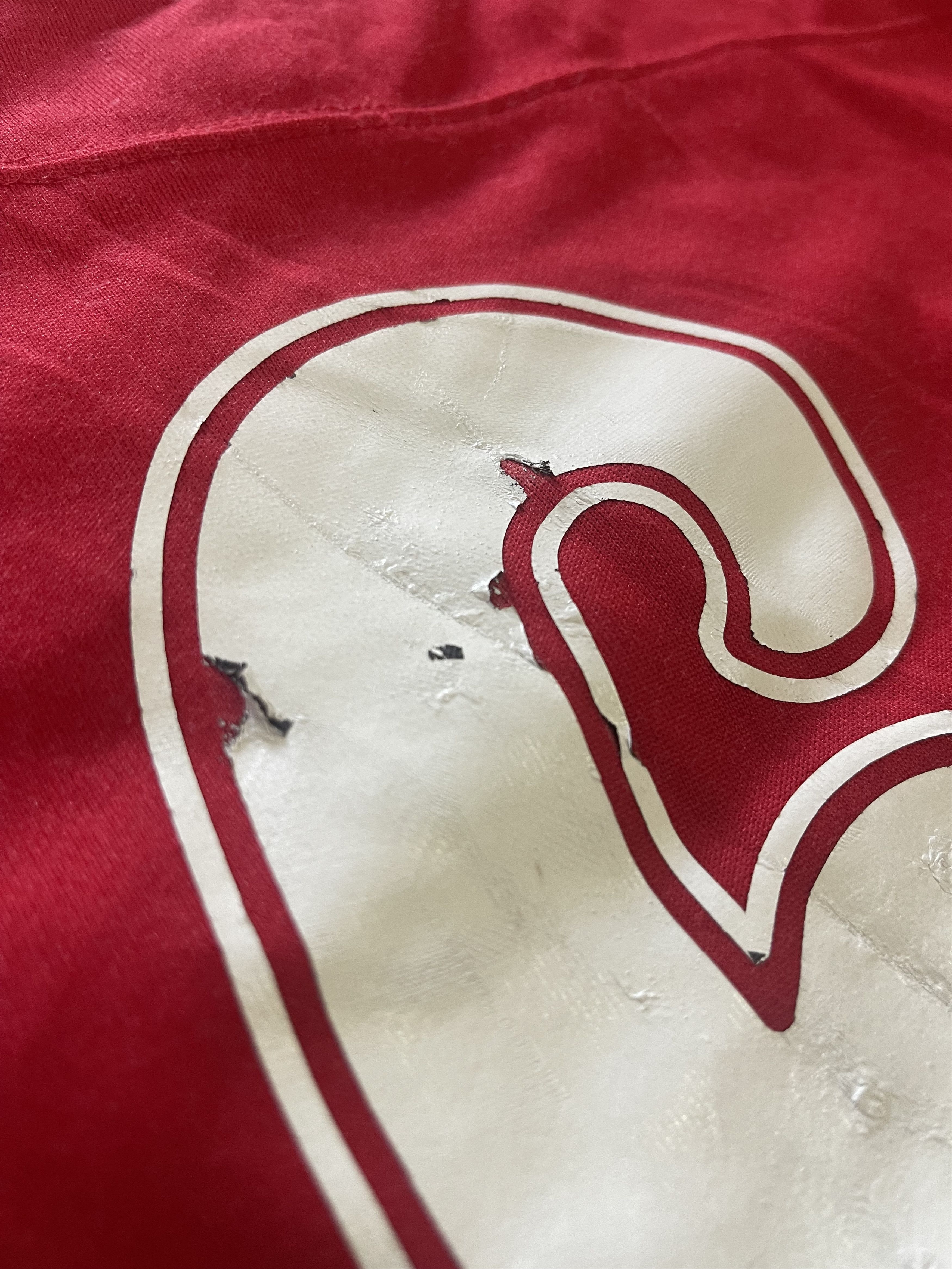 Pelle Pelle Pelle Pelle Hockey Jersey XXL Red Long Sleeve Hip Hop Y2K Size US XXL / EU 58 / 5 - 16 Thumbnail