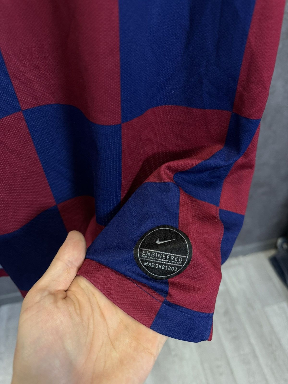 Nike FC Barcelona Rakuten 2018 Nike soccer jersey Size US XL / EU 56 / 4 - 5 Thumbnail