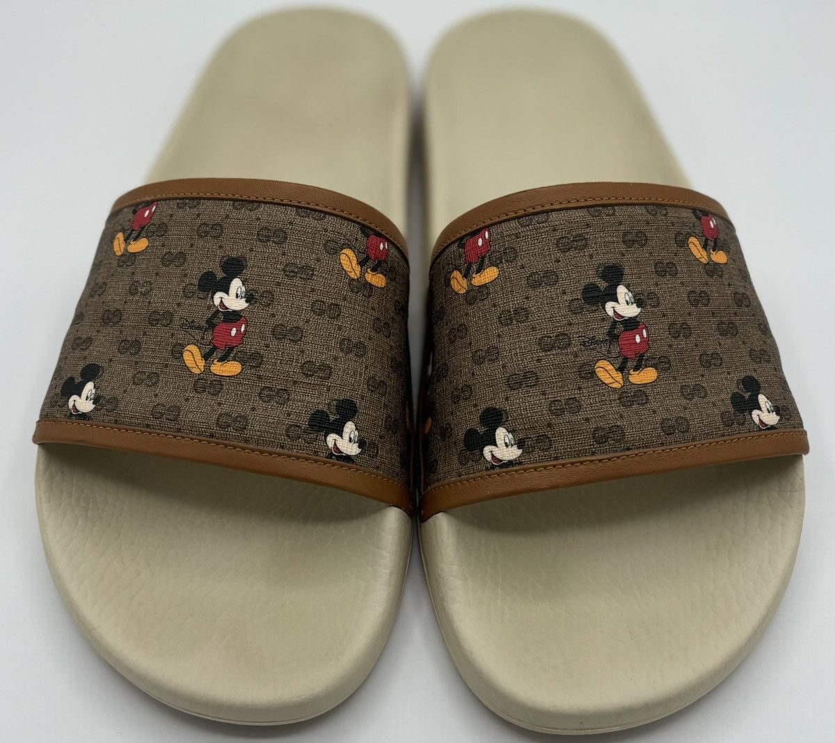 Disney × Gucci Gucci x Disney GG Mickey Slides Size US 12 / EU 45 - 2 Thumbnail