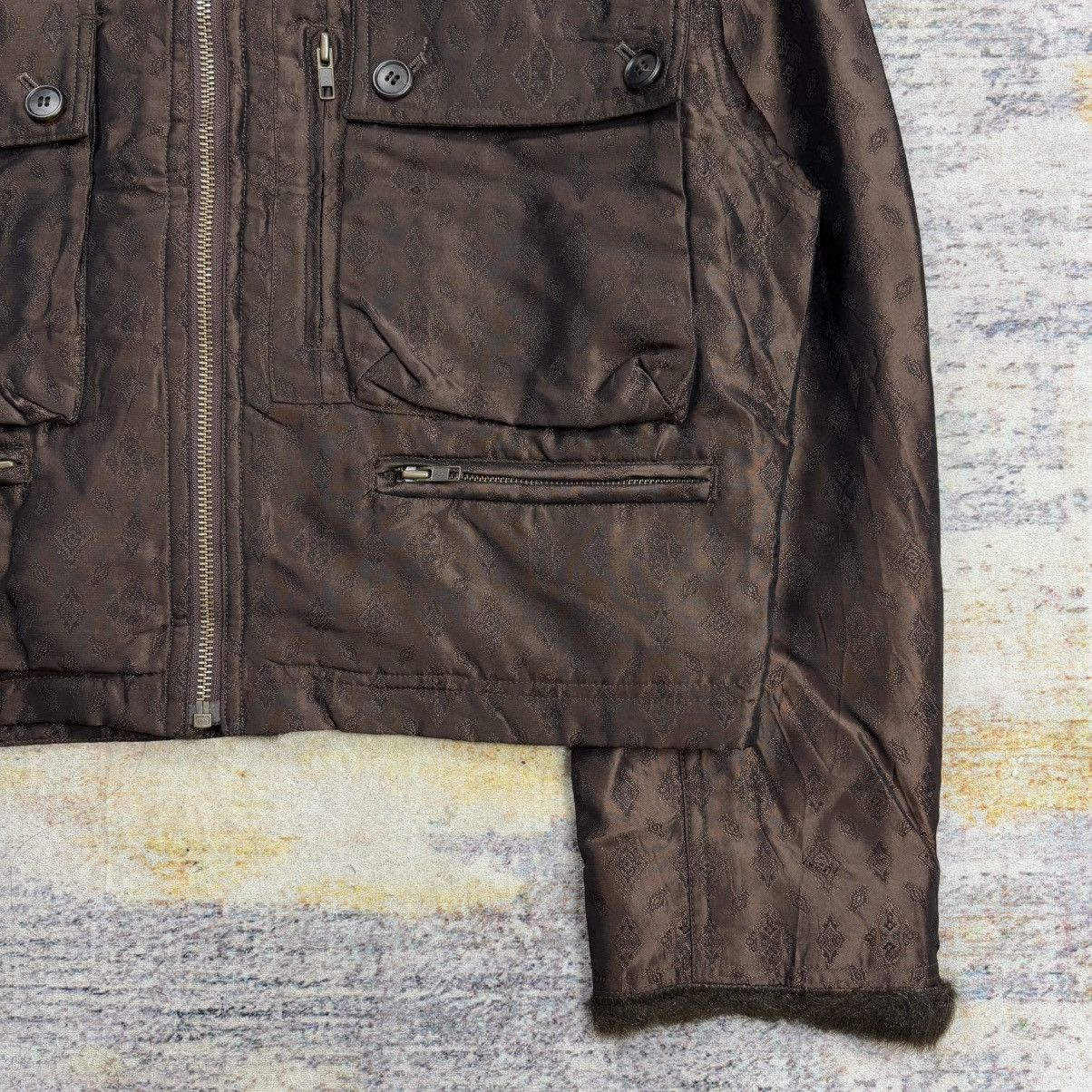 Yoshiyuki Konishi Vintage Yoshiyuki konishi trim fur multi pocket jacket Size US M / EU 48-50 / 2 - 5 Thumbnail