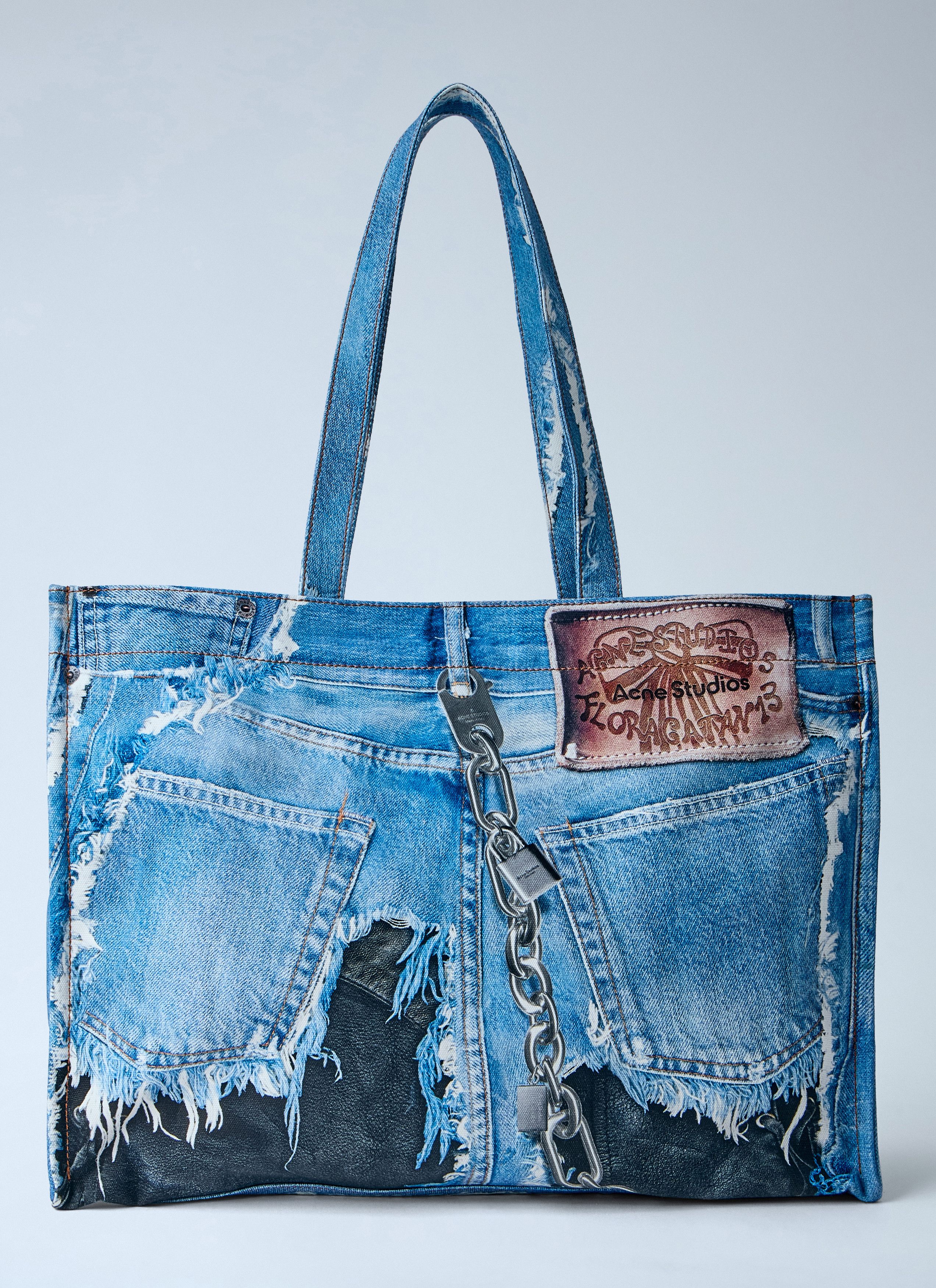 Acne Studios Logo Shopper Tote Bag Size ONE SIZE - 1 Thumbnail