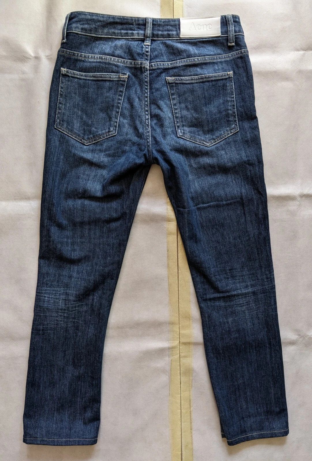 Other Acne Hex Pure Jeans 27/32 Dark Blue Stretch Made in Albania Size 27" / US 4 / IT 40 - 11 Thumbnail