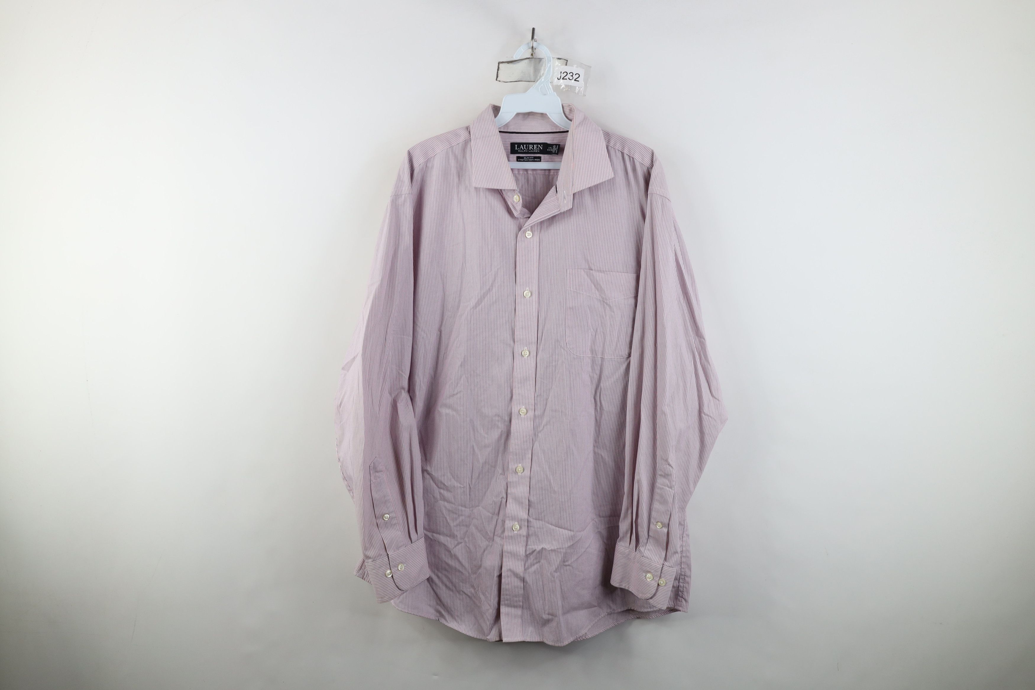 Ralph Lauren Ralph Lauren Black Label Fit Stretch Non Iron Button Shirt Size US L / EU 52-54 / 3 - 1 Thumbnail