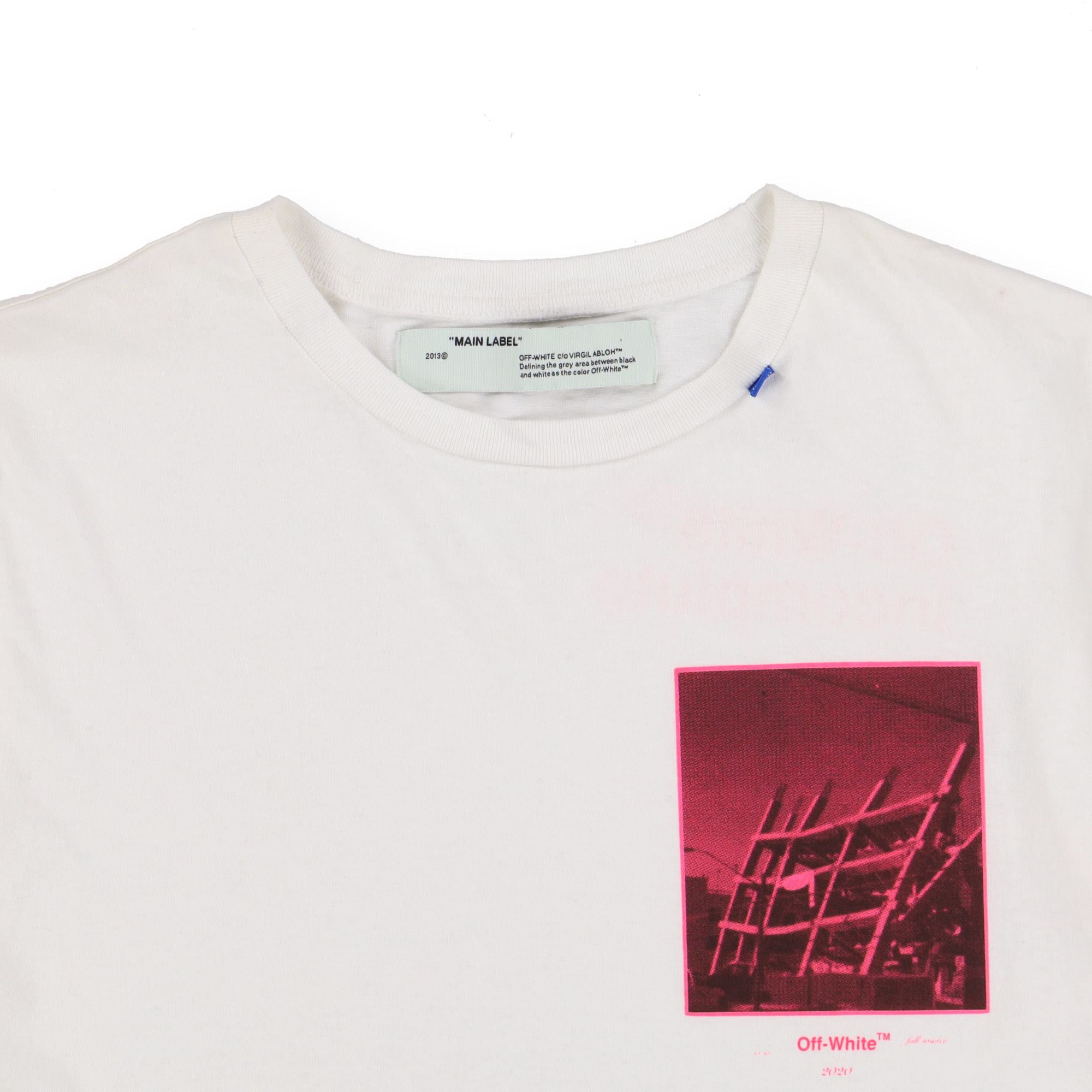 Off-White White Halftone Arrows Logo T-Shirt Size US M / EU 48-50 / 2 - 6 Thumbnail