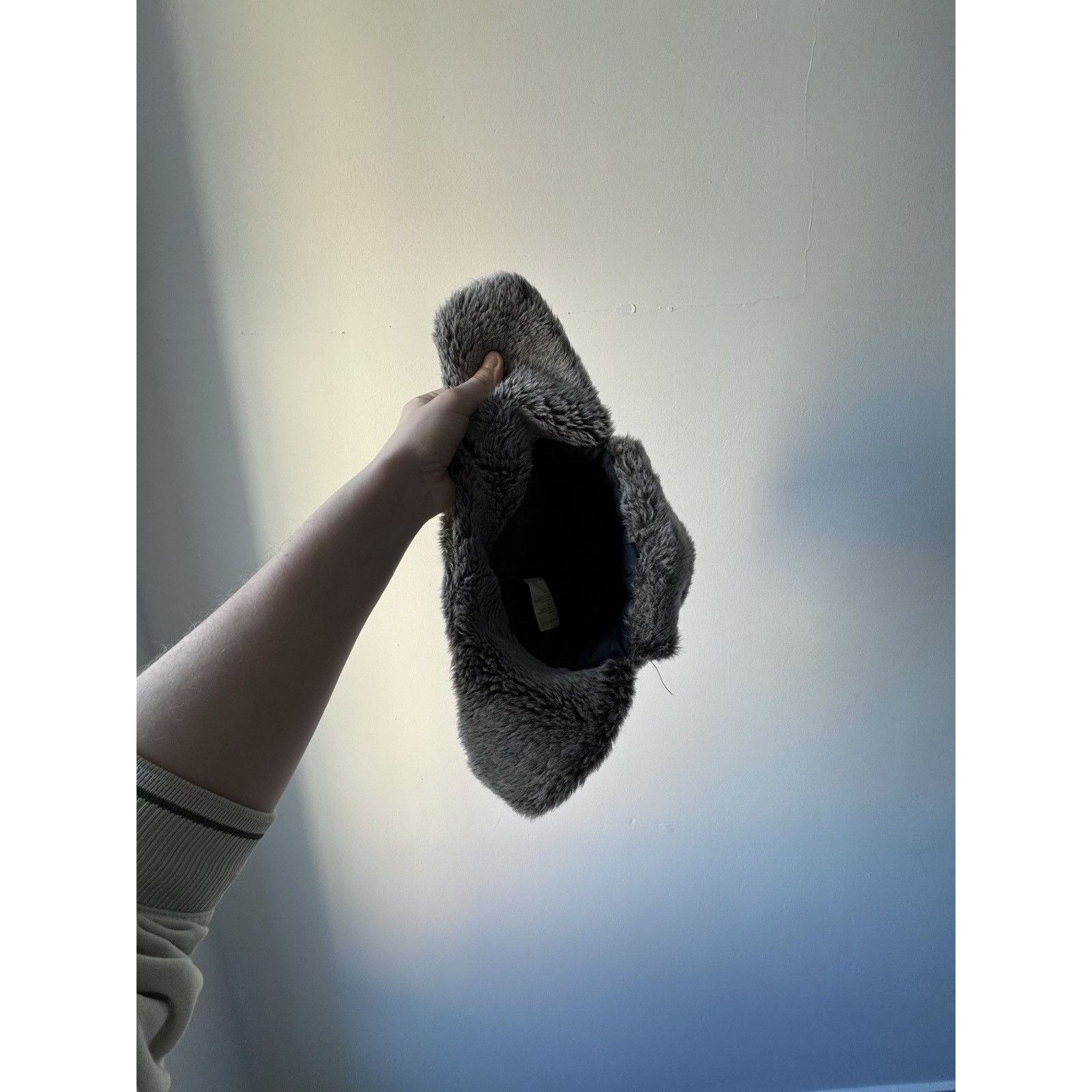 Japanese Brand × Vintage Vintage Y2K Fuzzy Fur Ushanka Hat Japanese style Size ONE SIZE - 4 Thumbnail