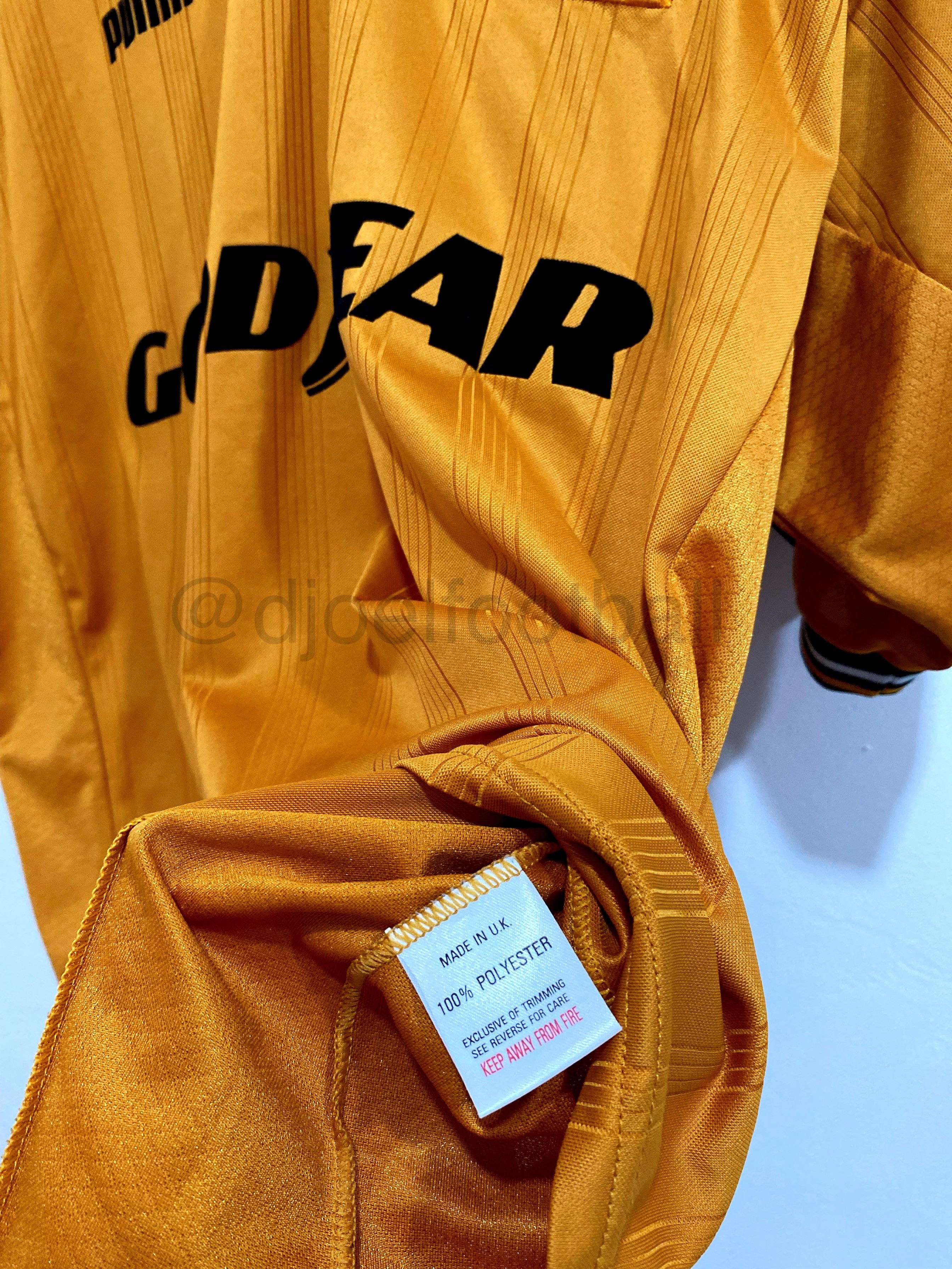 Puma × Vintage Wolverhampton Wanderers 1998 - 2000 Home Vintage Size US XL / EU 56 / 4 - 9 Thumbnail