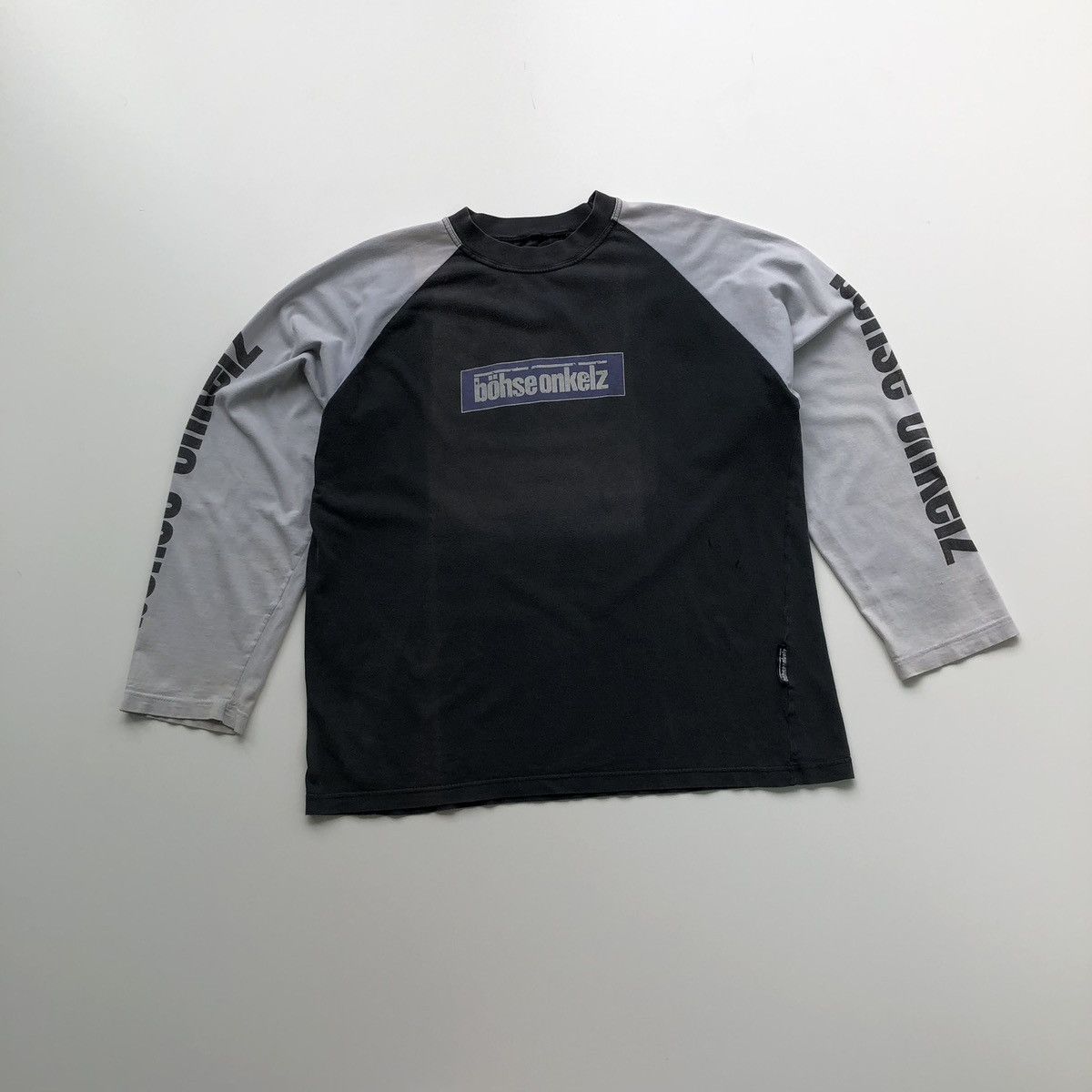 Band Tees × Vintage Bohse Onkelz 1995 Danke Fur Nichts 90’s Vintage Long Sleeve Size US L / EU 52-54 / 3 - 4 Thumbnail