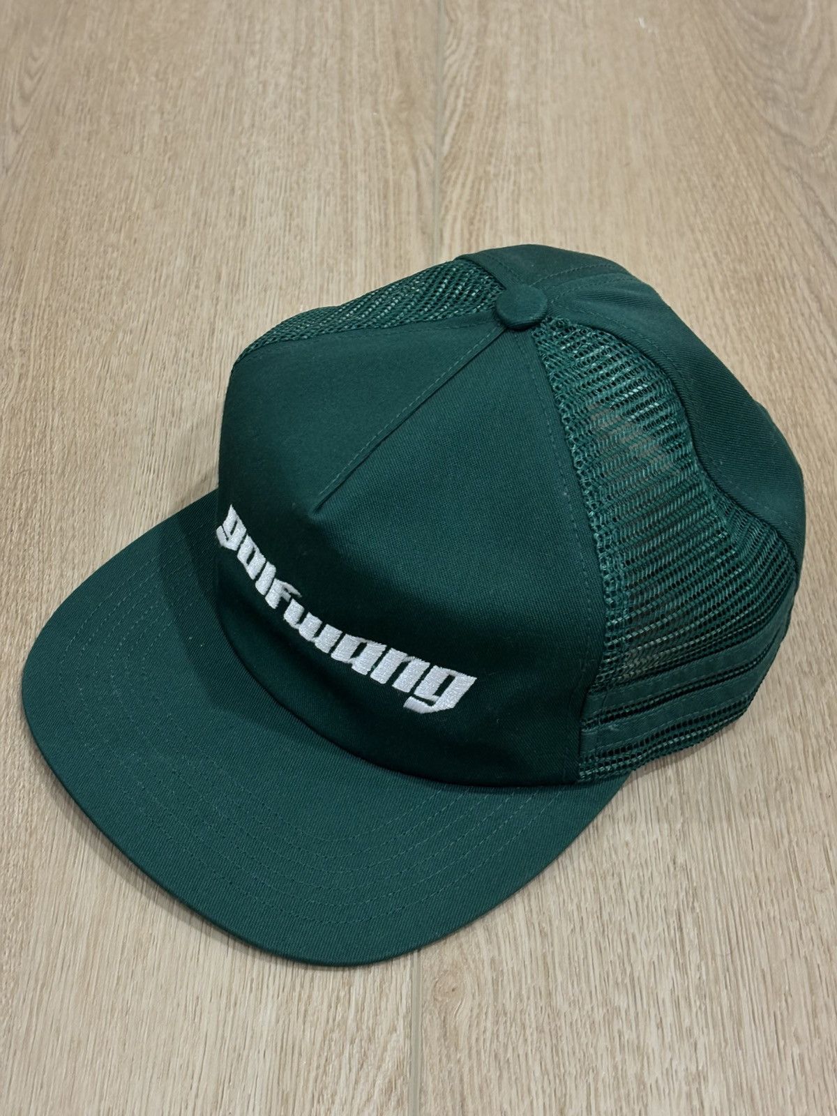 レア GOLF WANG デニムキャップ Tyler the creator GOLF WANG WOLF GANG HAT CAP TYLER THE CREATOR OFWGKTA MOTORS