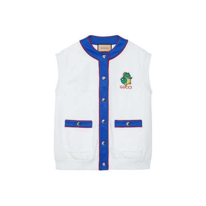 Gucci Gucci Chinese New Year Logo Sweater Vest-2507 Size M / US 6-8 / IT 42-44 - 7 Thumbnail
