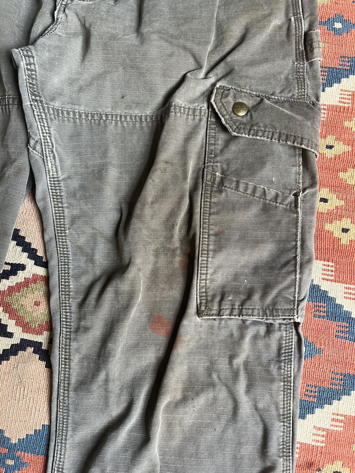 Carhartt Carhartt double knee cargo pants MOS Size US 35 - 4 Thumbnail