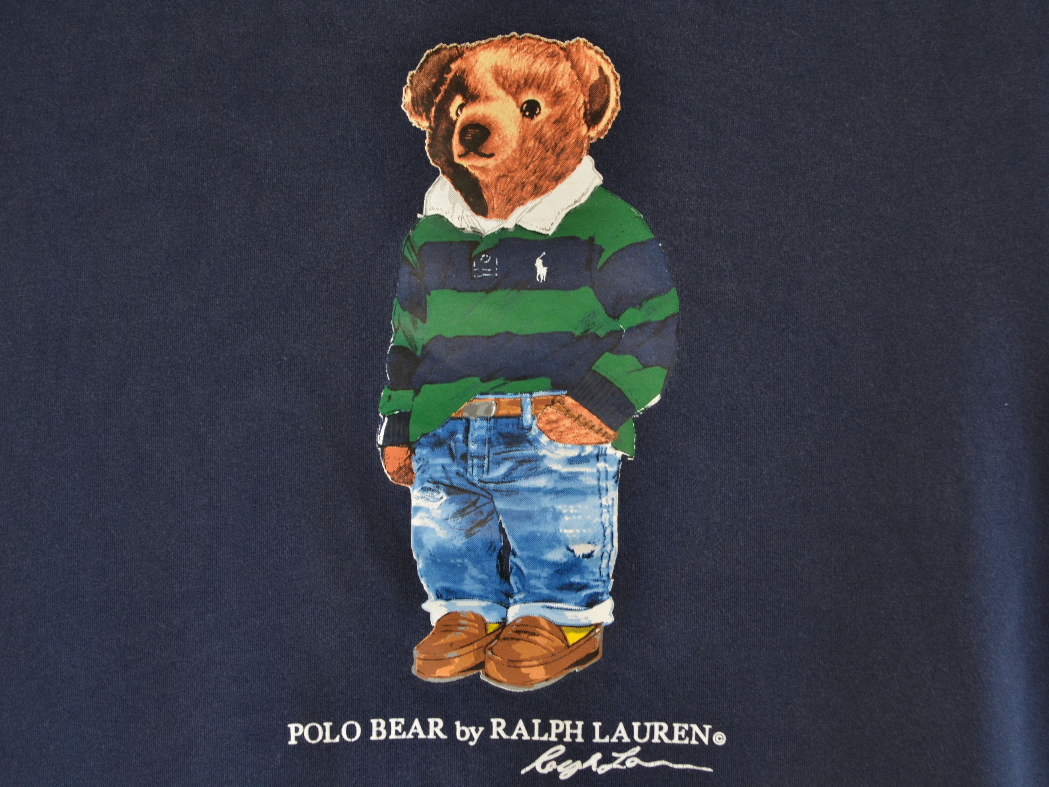 Polo Ralph Lauren Ralph Lauren Polo Bear Blue Short Sleeve T-Shirt Graphic Size US M / EU 48-50 / 2 - 6 Thumbnail