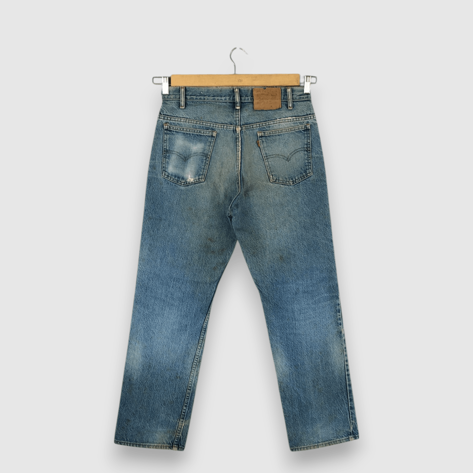 Levi's Vintage 80s Levis 505 Jeans Levi's Faded Stonewash Denim Size US 32 / EU 48 - 2 Thumbnail