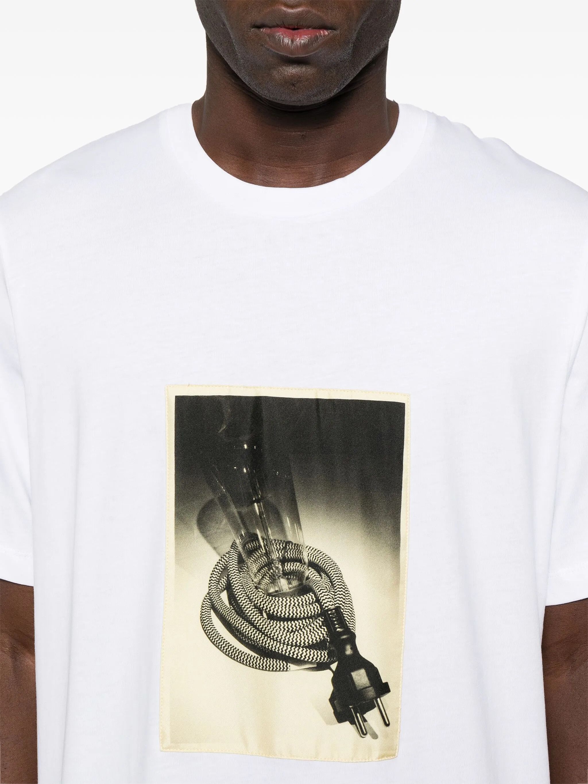OAMC o1y0225 Crewneck T-Shirt in White Size US L / EU 52-54 / 3 - 2 Thumbnail