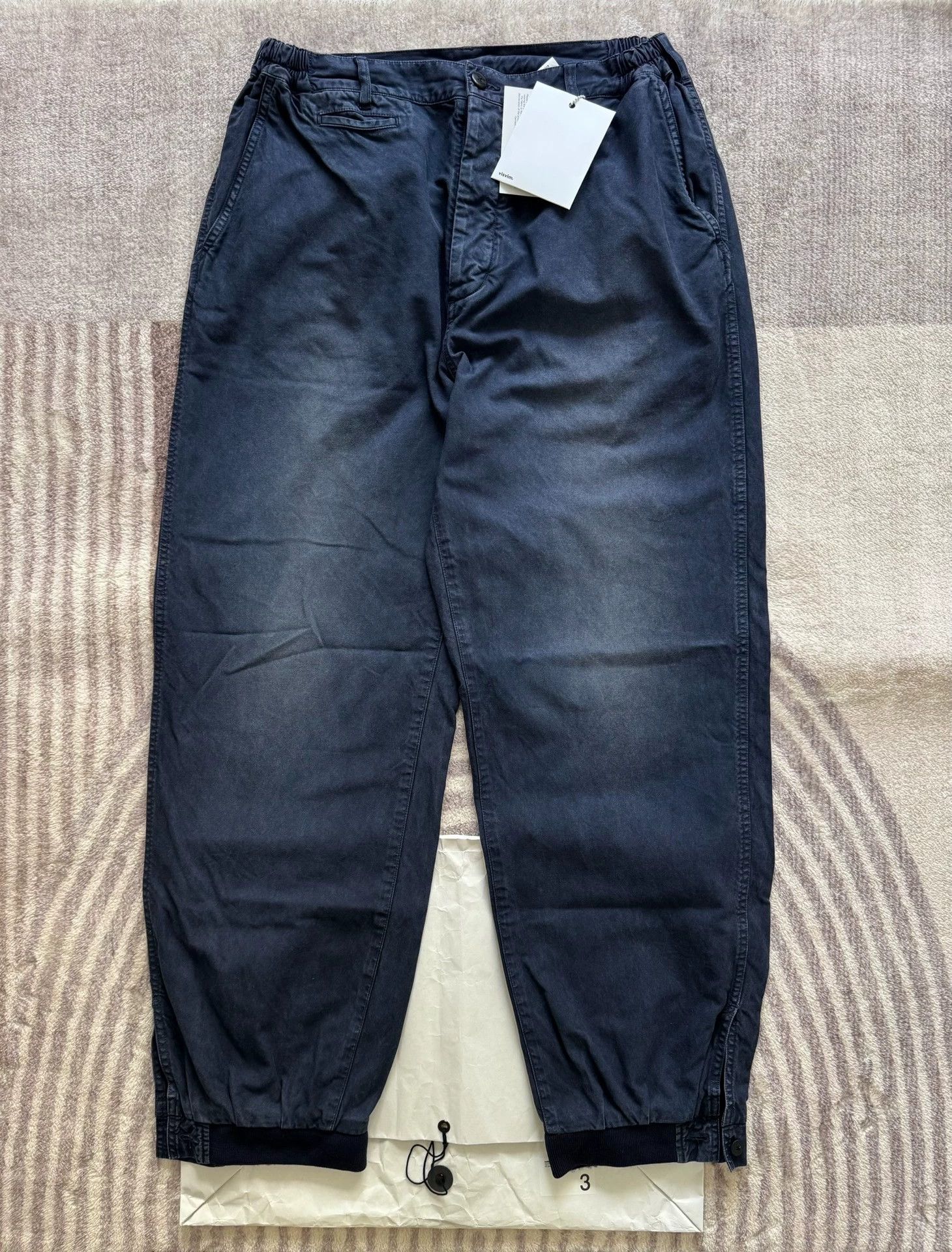 Visvim VISVIM 24SS CARROL Washed Racing Chino Navy 3 Size US 34 / EU 50 - 1 Thumbnail