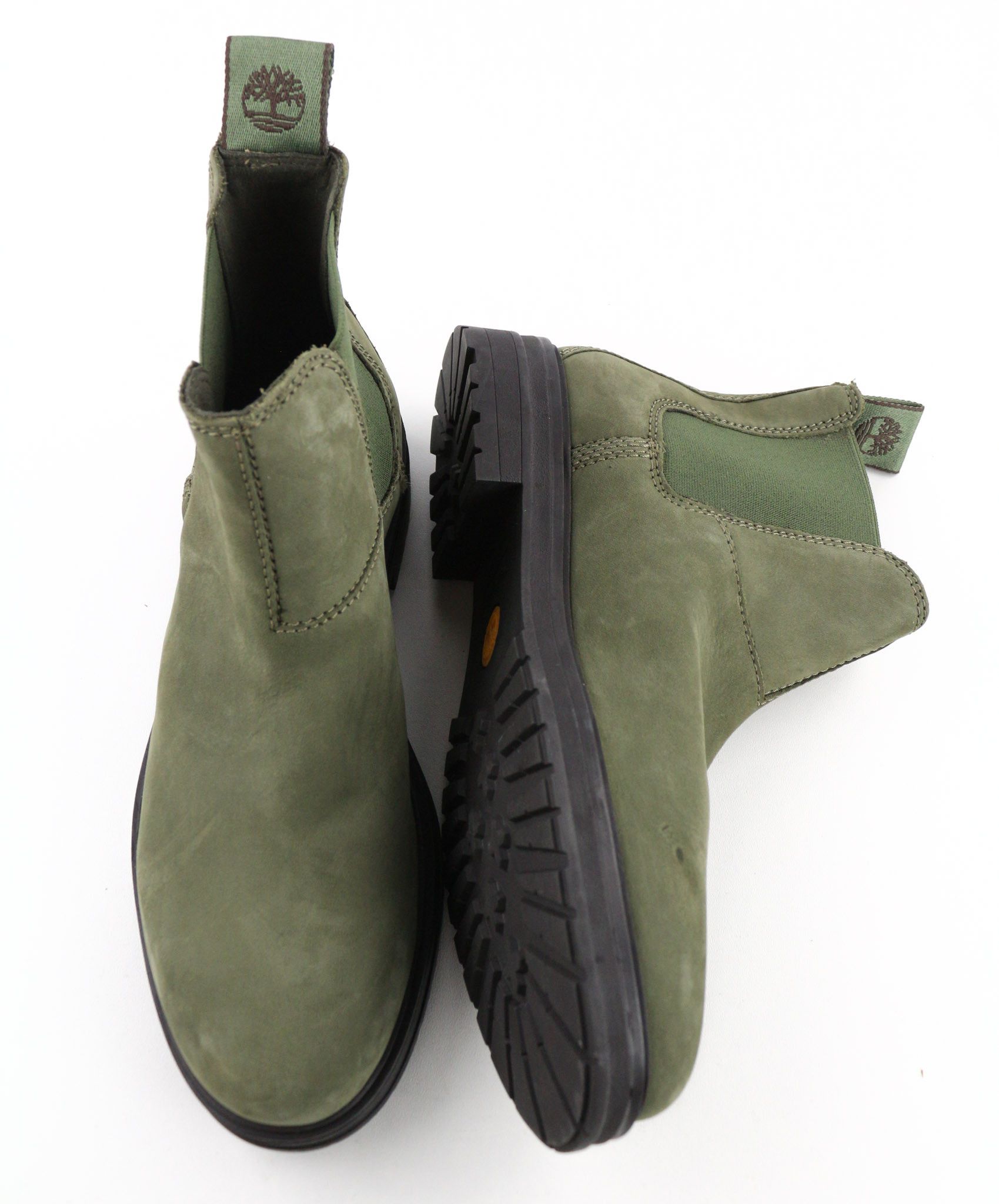 Timberland TB0A2KHKA58 UK5 Olive Leather Almond Chelsea 79866 Size US 7 / IT 37 - 6 Thumbnail