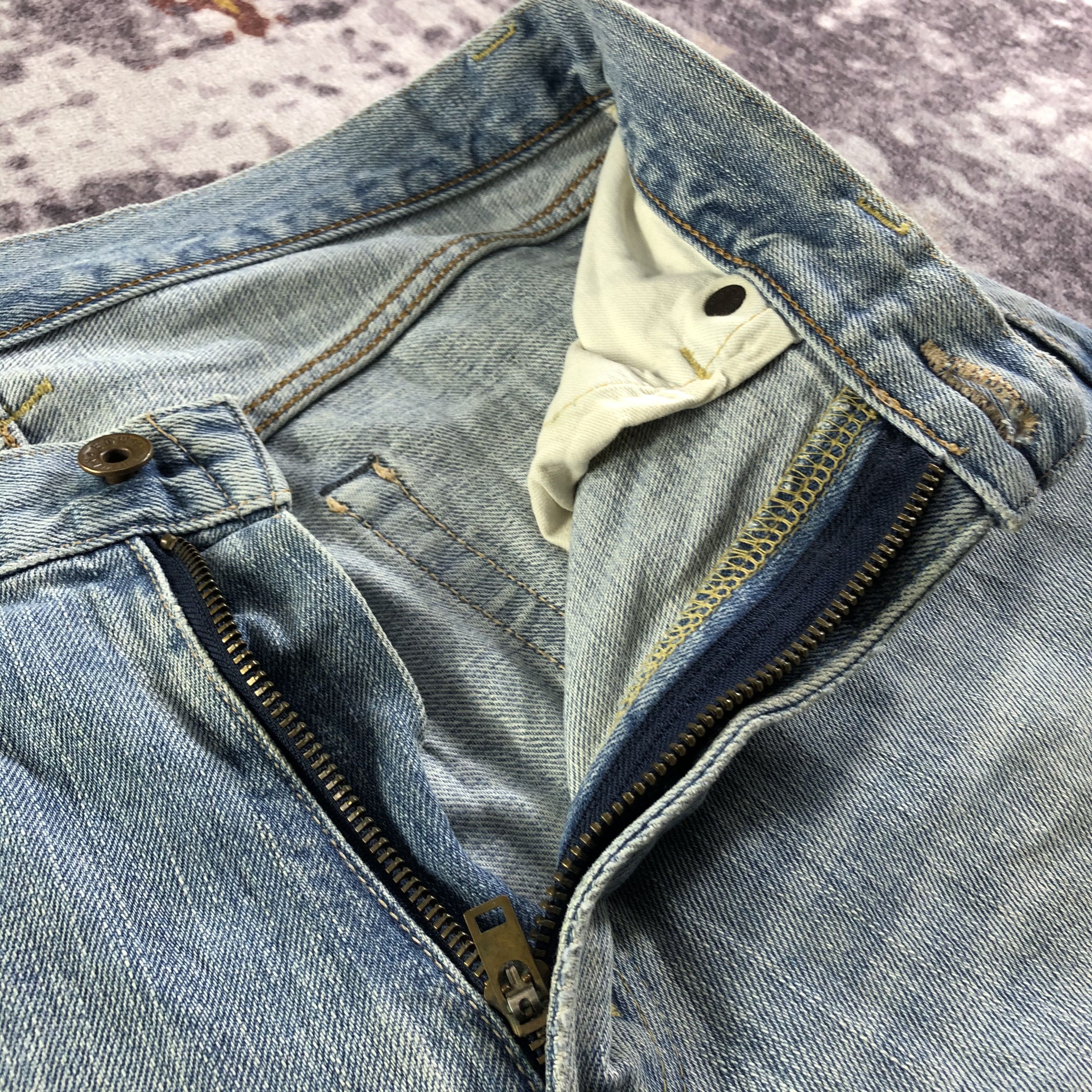 Edwin Vintage Light Wash Edwin 505X Selvedge Jeans-JM3531 Size US 31 - 8 Thumbnail