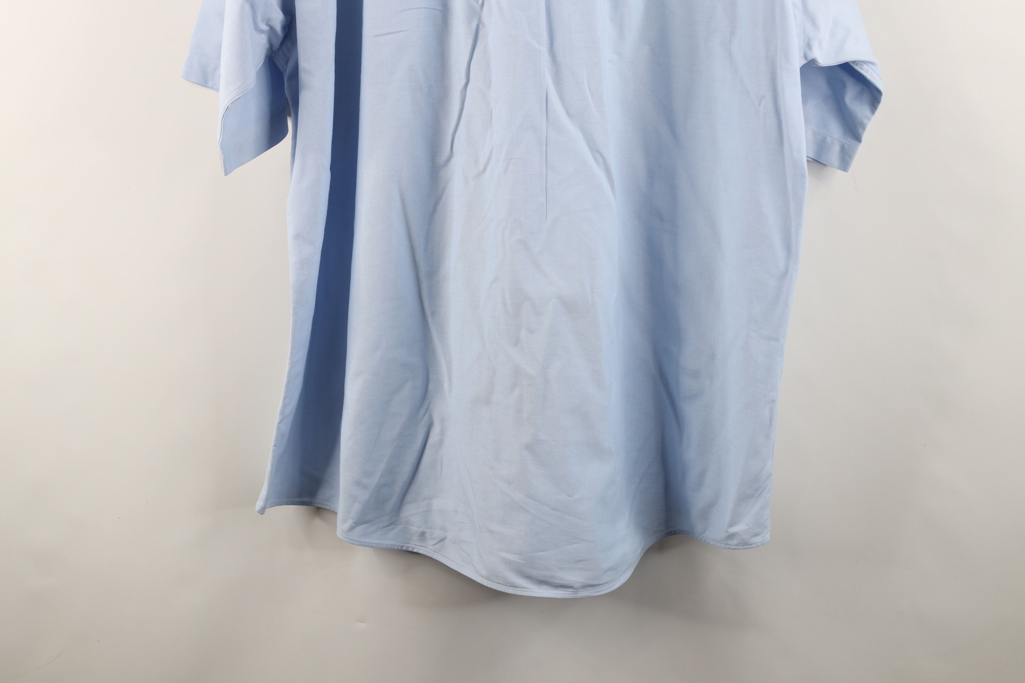 L.L. Bean × Vintage Vintage 90s LL Bean Oxford Collared Button Down Shirt Blue Size US M / EU 48-50 / 2 - 13 Thumbnail