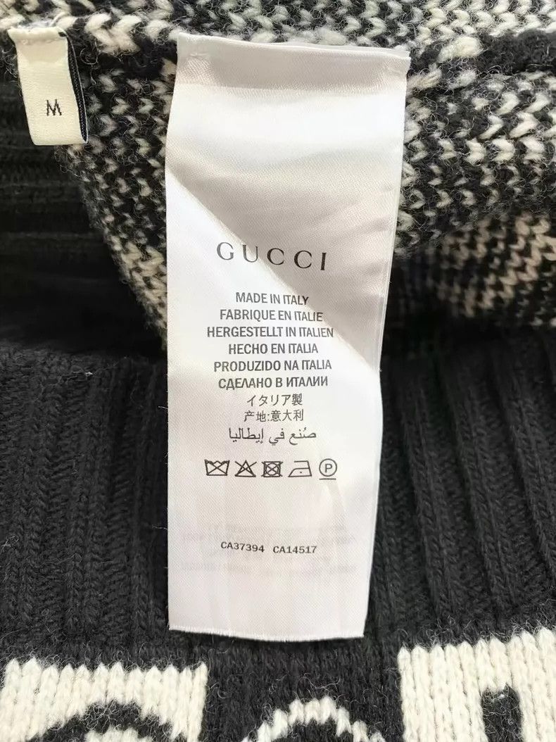 Gucci GucciZippered wool knitted jacket 2503-Nextarrow Size US L / EU 52-54 / 3 - 6 Thumbnail