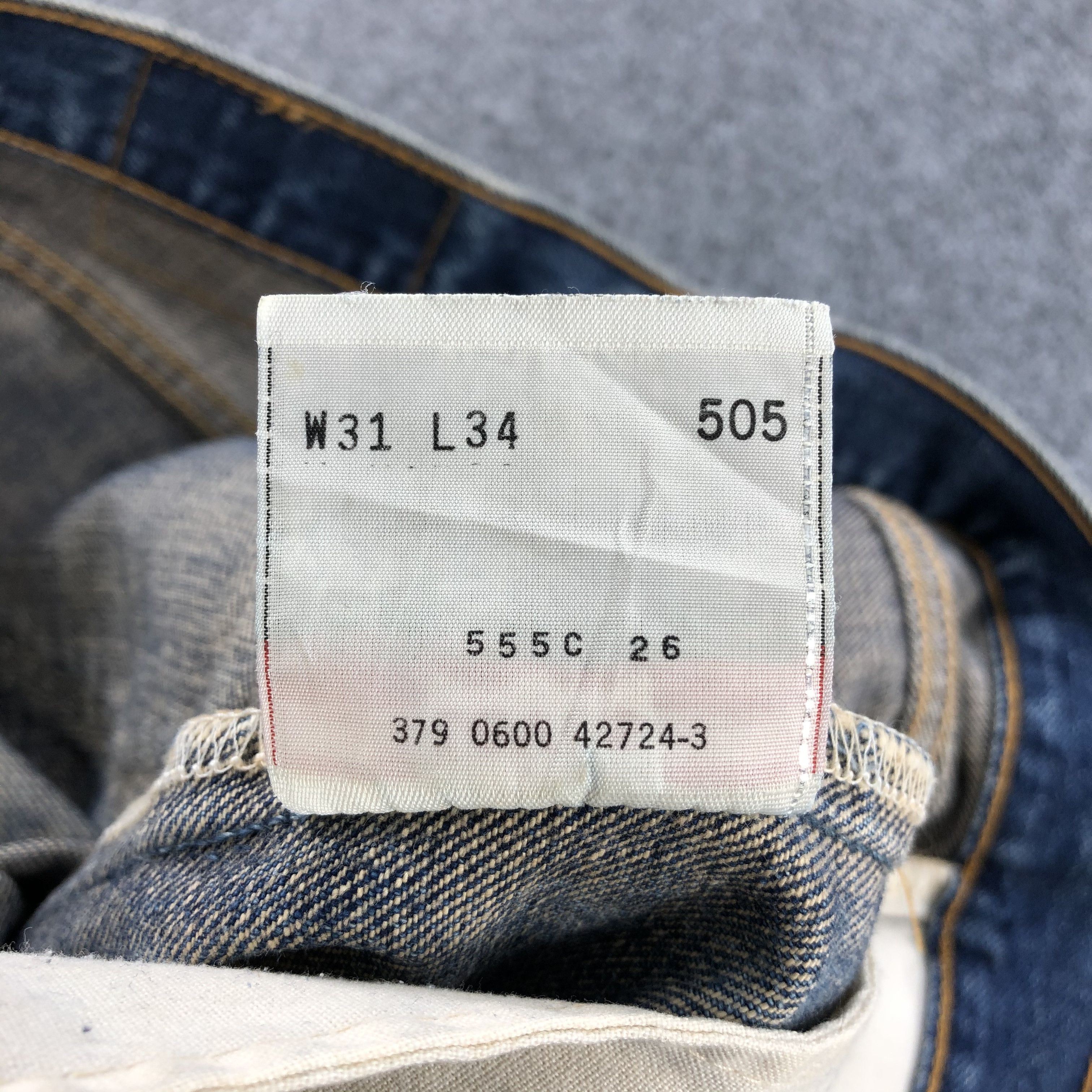 Levi's × Vintage 90s Vintage Blue Wash Levis 505 Jeans-JM2015 Size US 33 - 11 Thumbnail