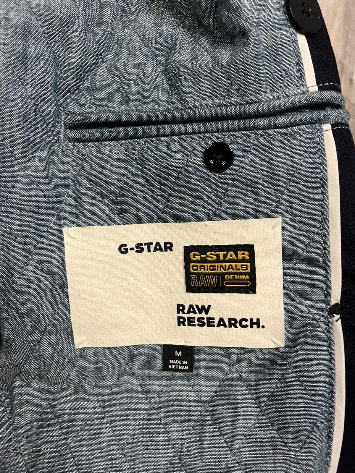G-Star G-Star RAW Research Cropped Denim Jacket Size US M / EU 48-50 / 2 - 11 Thumbnail