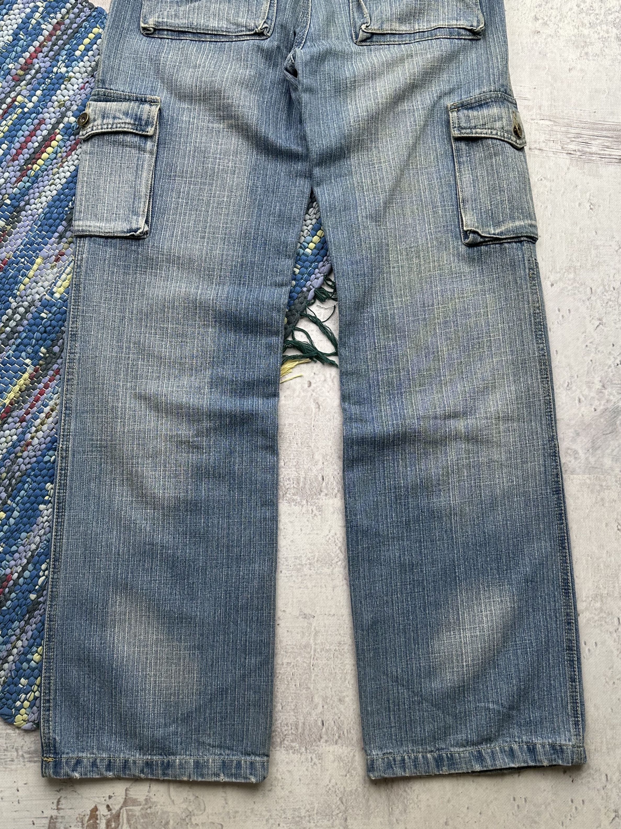 Japanese Brand Vintage Cargo Jeans A638(32) Size US 30 / EU 46 - 6 Thumbnail