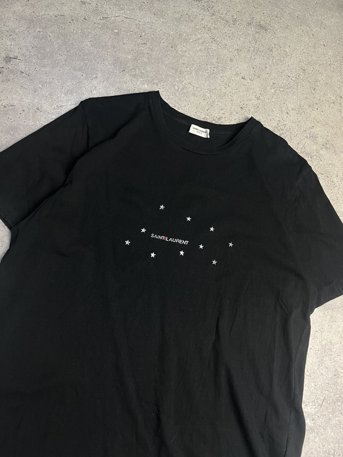 Saint Laurent Paris Saint Laurent star t shirt Size US M / EU 48-50 / 2 - 2 Thumbnail
