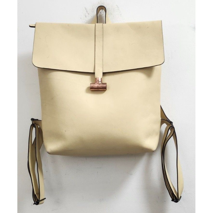 Other GAG BACKPACK PERA Leather Creamy lemon hue Size ONE SIZE - 3 Thumbnail