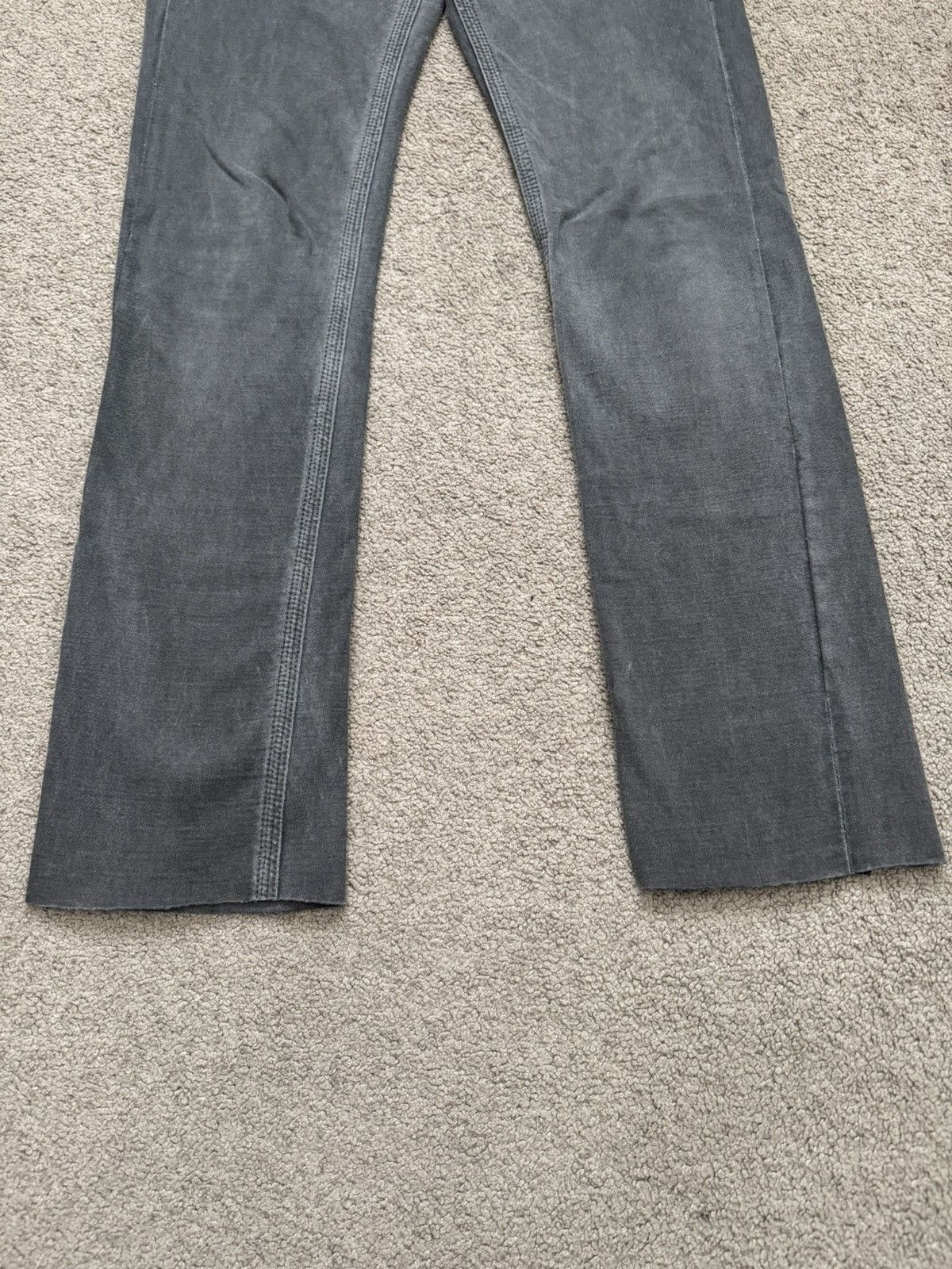 Neil Barrett BLACKBARRETT Neil Barret Overdye Bootcut Triple Stitch Pants Size US 31 - 3 Thumbnail